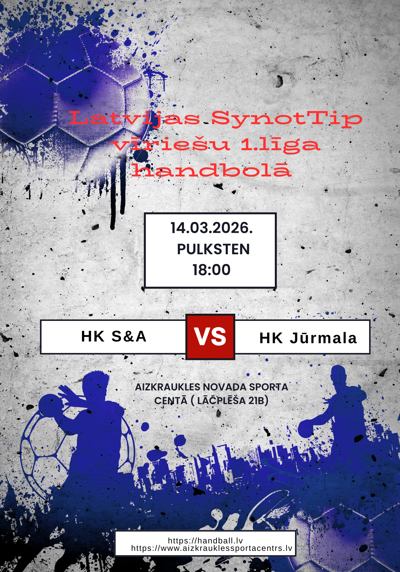 Latvijas čempionāts SynotTtip 1.līgā handbolā vīriešiem 