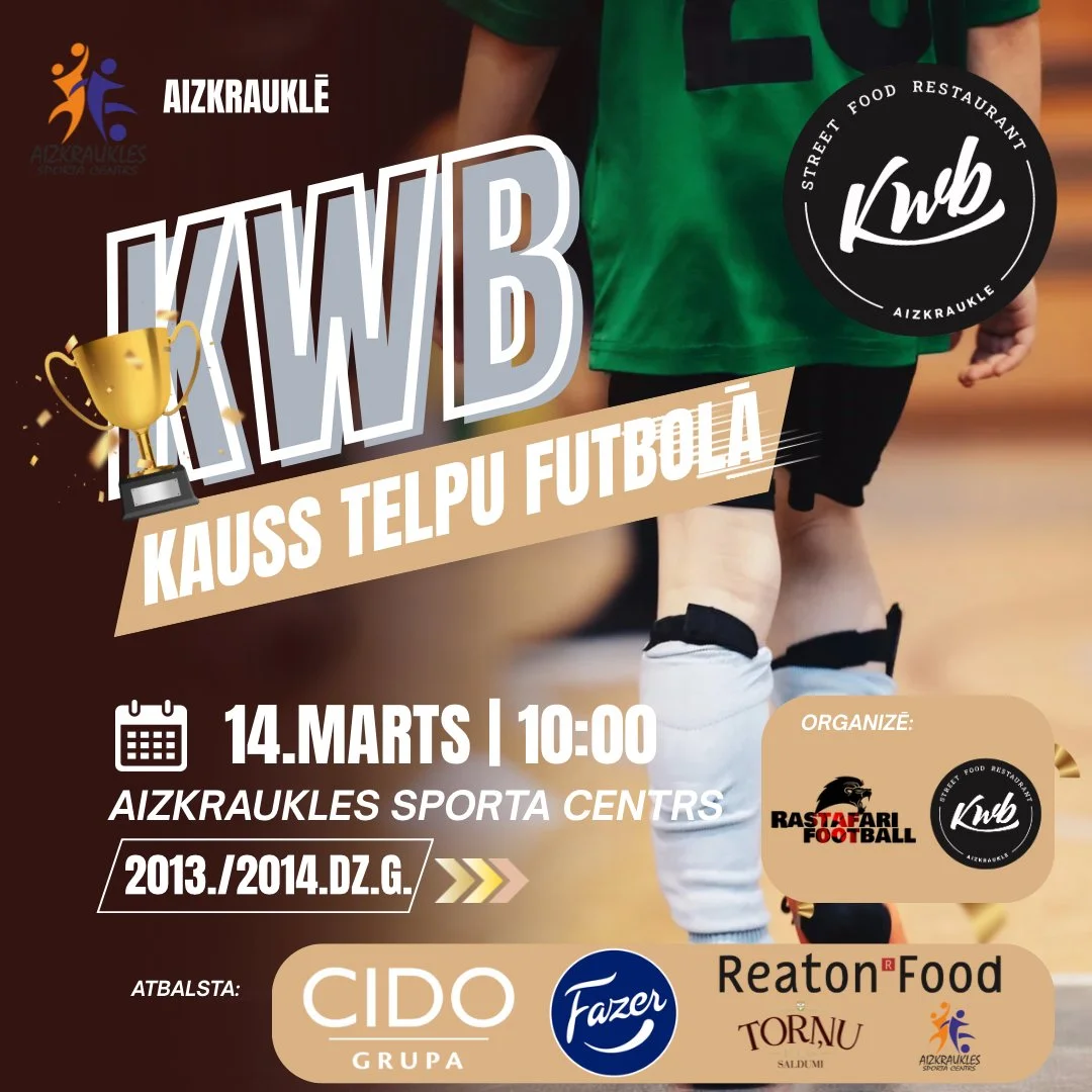 “KWB Kauss telpu futbolā bērniem”
