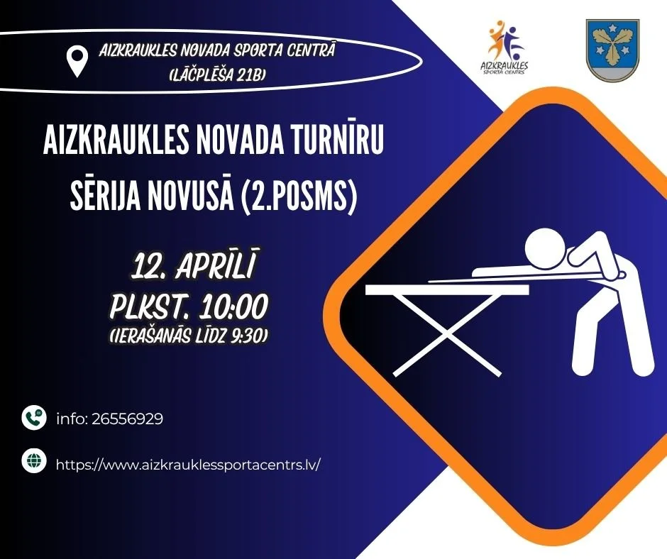 Aizkraukles novada turnīru sērija novusā (2.posms)