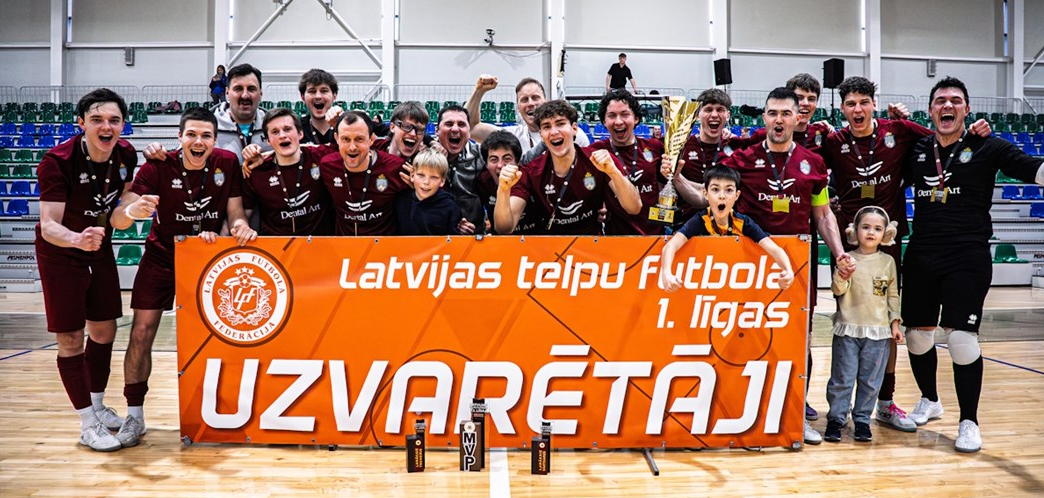 1. līgas uzvarētāji -  "Squad"/"Samgus Aizkraukle"