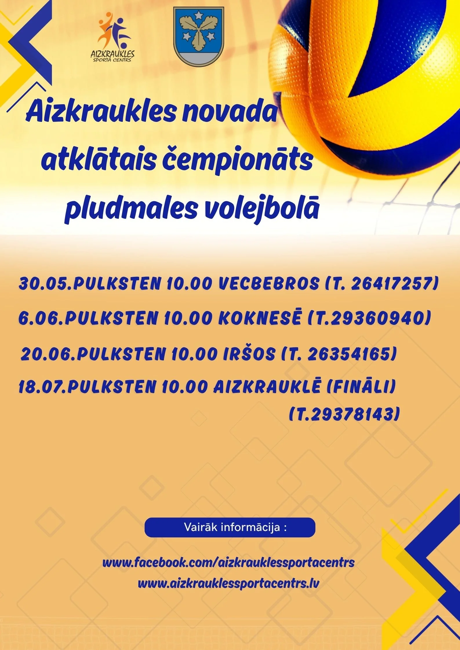 ANAČ pludmales volejbolā