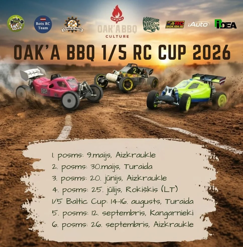 Oak’A BBQ -LSC Latvia 2026 1/5 rc Cup 