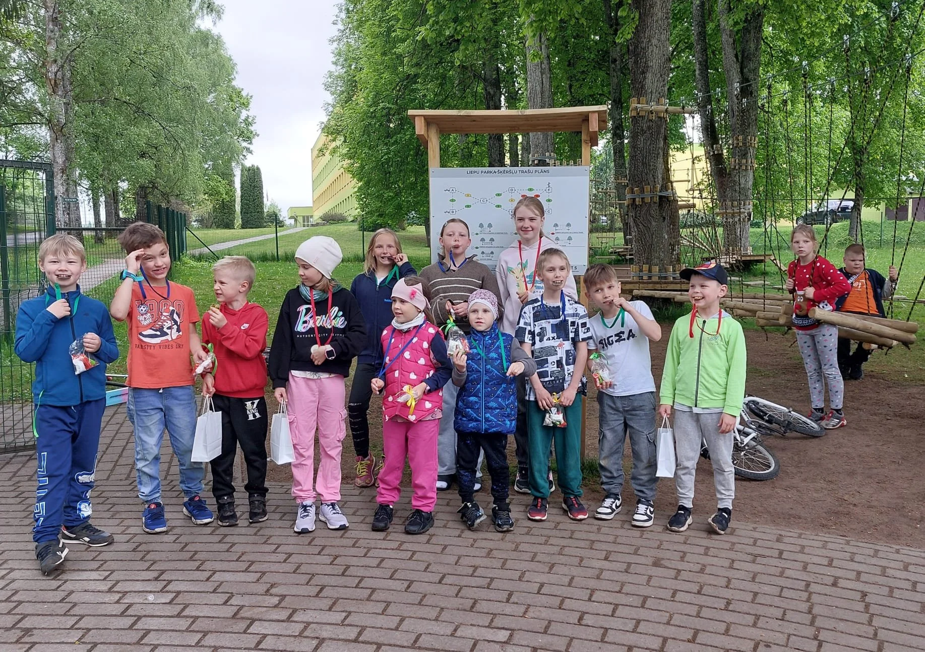 Aizvadīts pasākums &nbsp;“Tarzāns Jaunjelgavā”