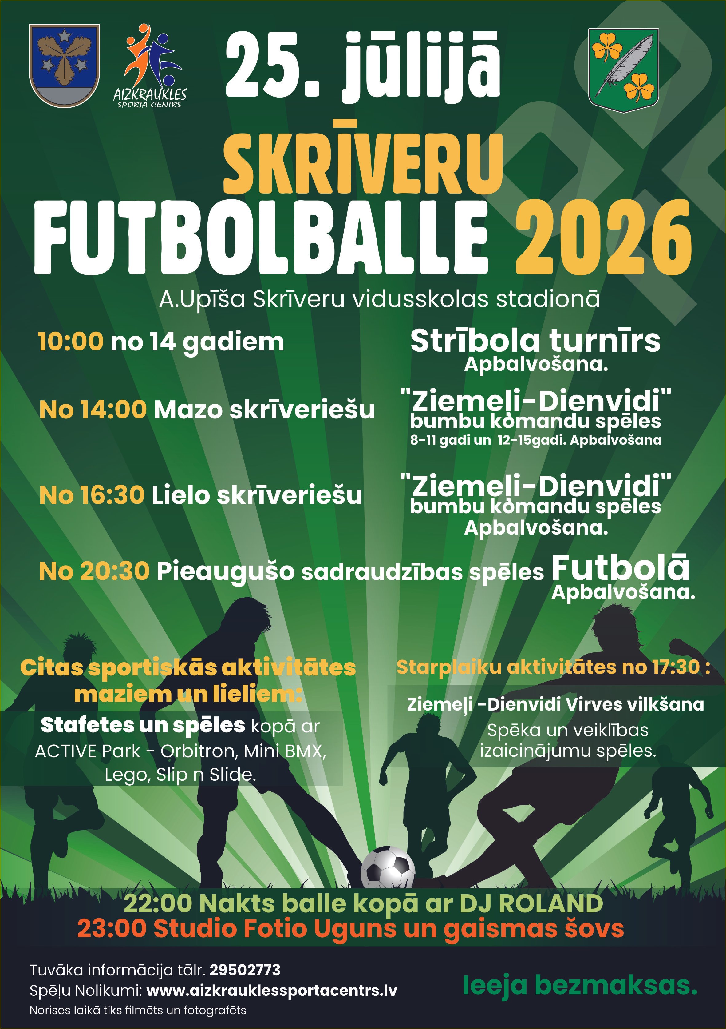 Skrīveru Futbolballe-2026