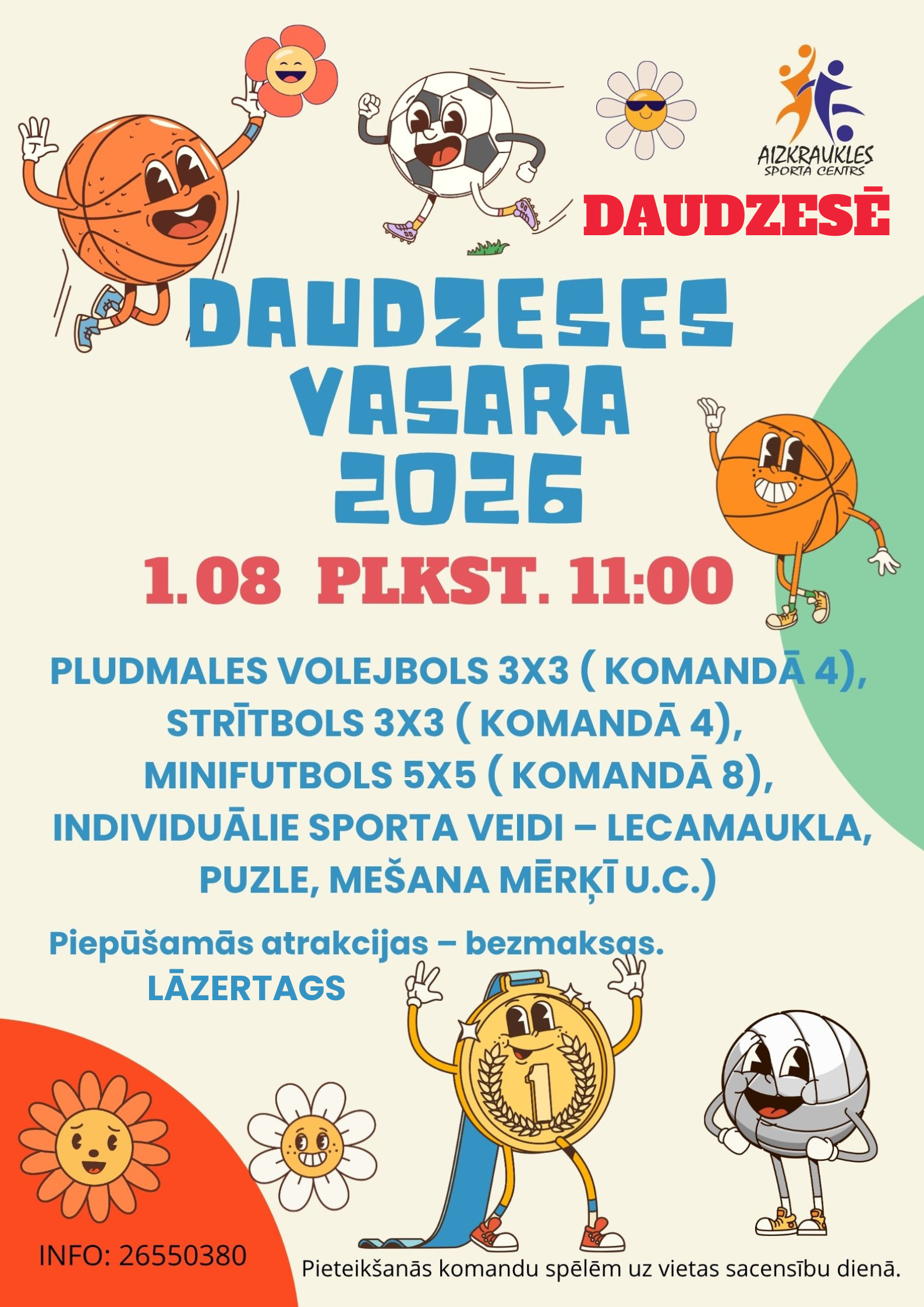 Daudzeses vasara 2026