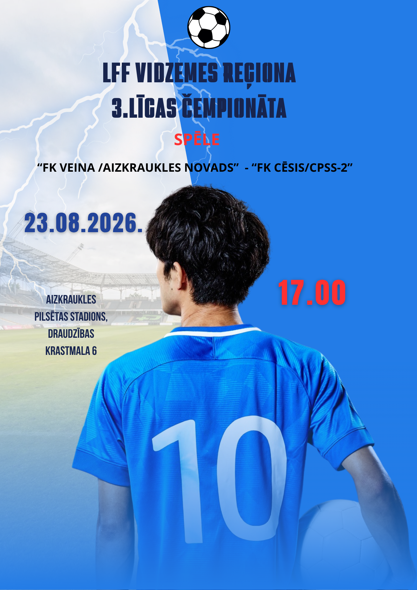 LFF Vidzemes reģiona 3.līgas čempionāts