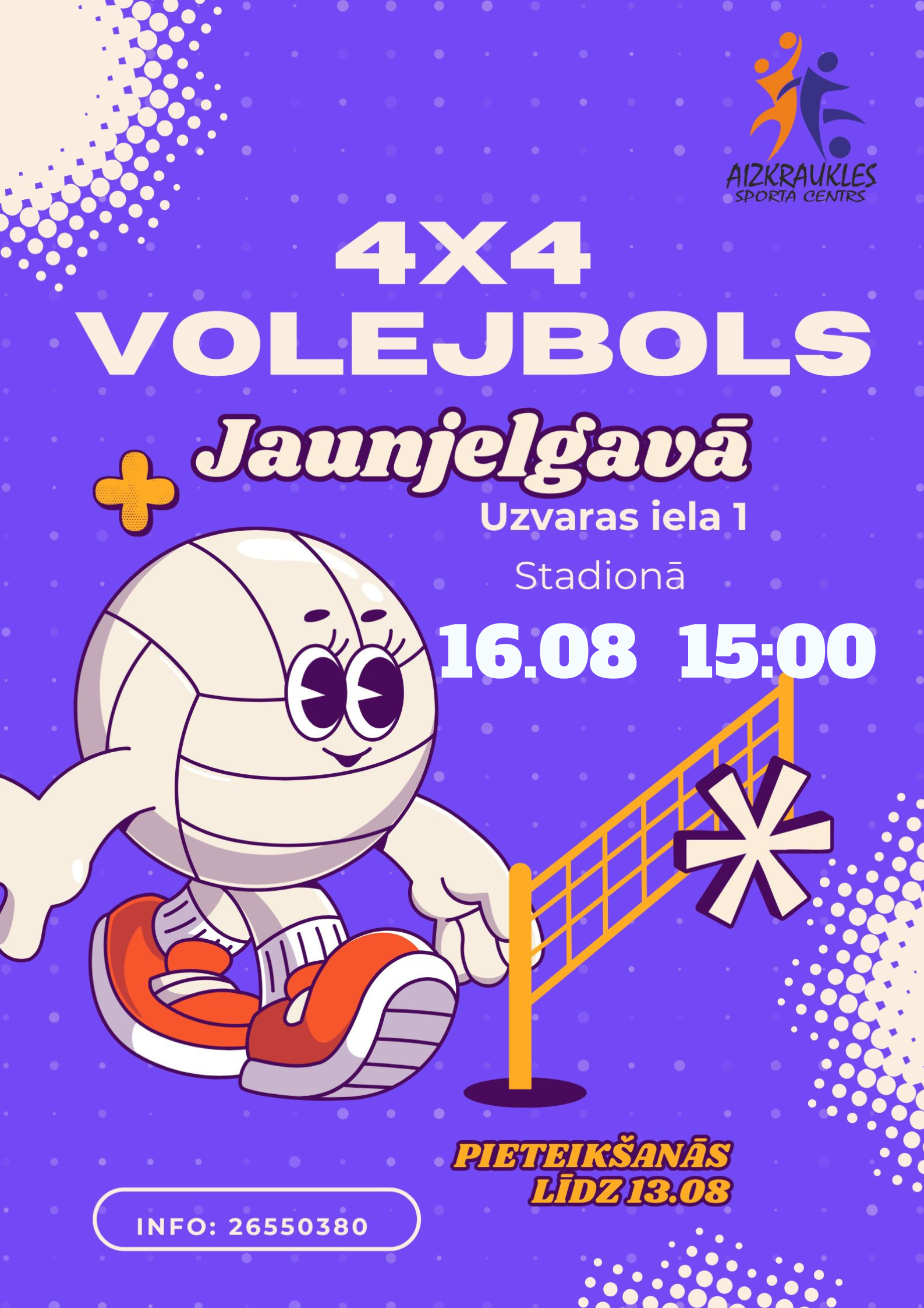 “4X4 VOLEJBOLS” Jaunjelgavā
