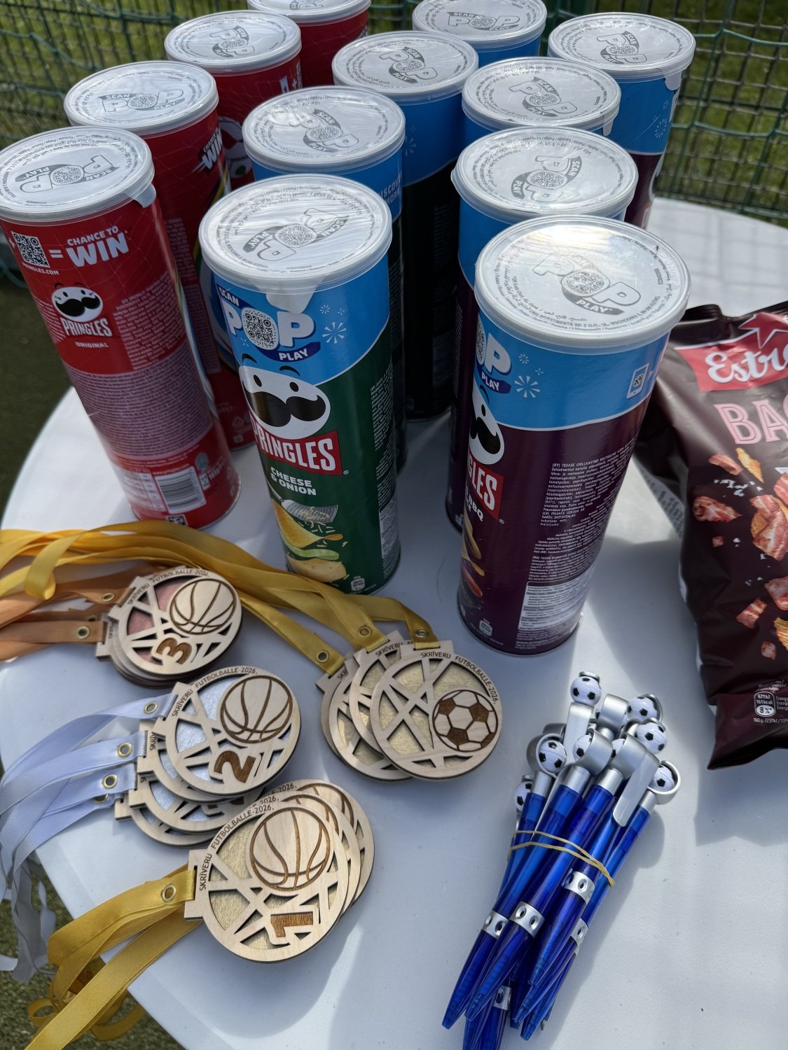 Sports un prasmes apvieno “Skrīveru futbolballi”