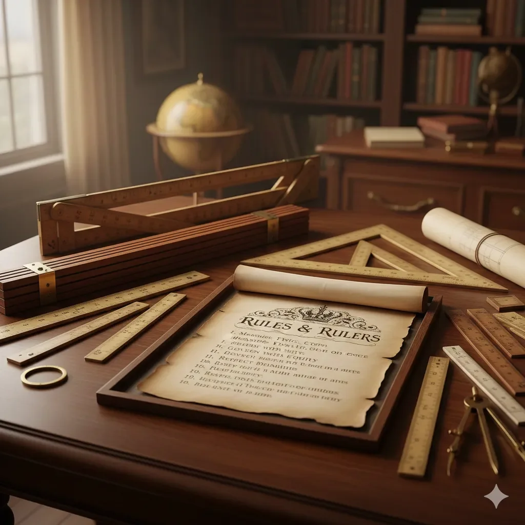 On Rules and Rulers.