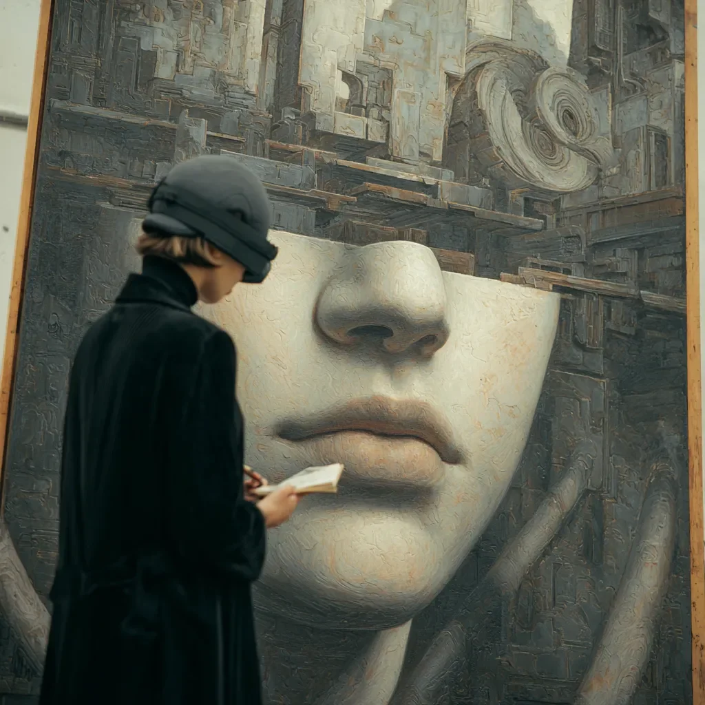 And in the juxtapositions may lie the meaning.