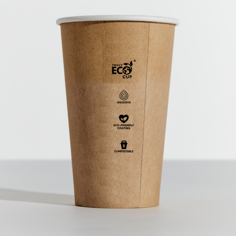 12oz Truly Eco Kraft Cup — Pinnacle Packaging