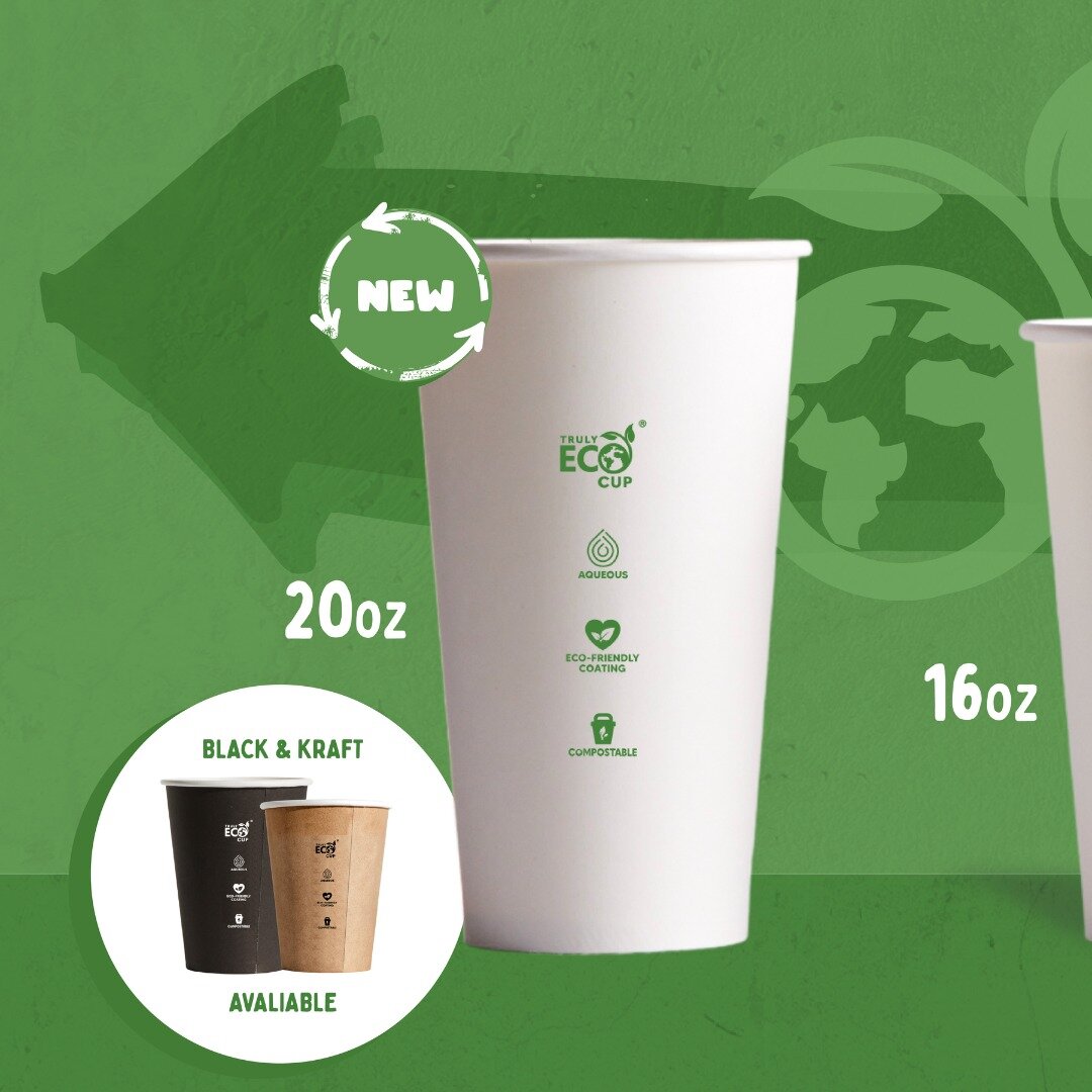 White Coffee Cup range -Why not up size or downsize to meet your beverage fix!

For the consumer whom one cup isn&rsquo;t enough and for a beverage that needs to last the distance, 
our Truly Eco 20oz Single Wall Coffee Cup is now available.

#innova