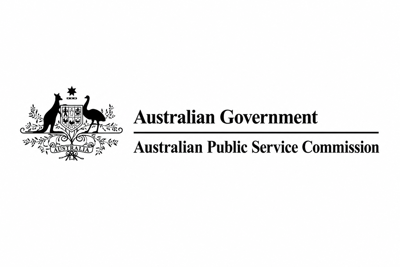 Australian Government emblem and text that reads 'Australian Government' and 'Australian Public Service Commission'.