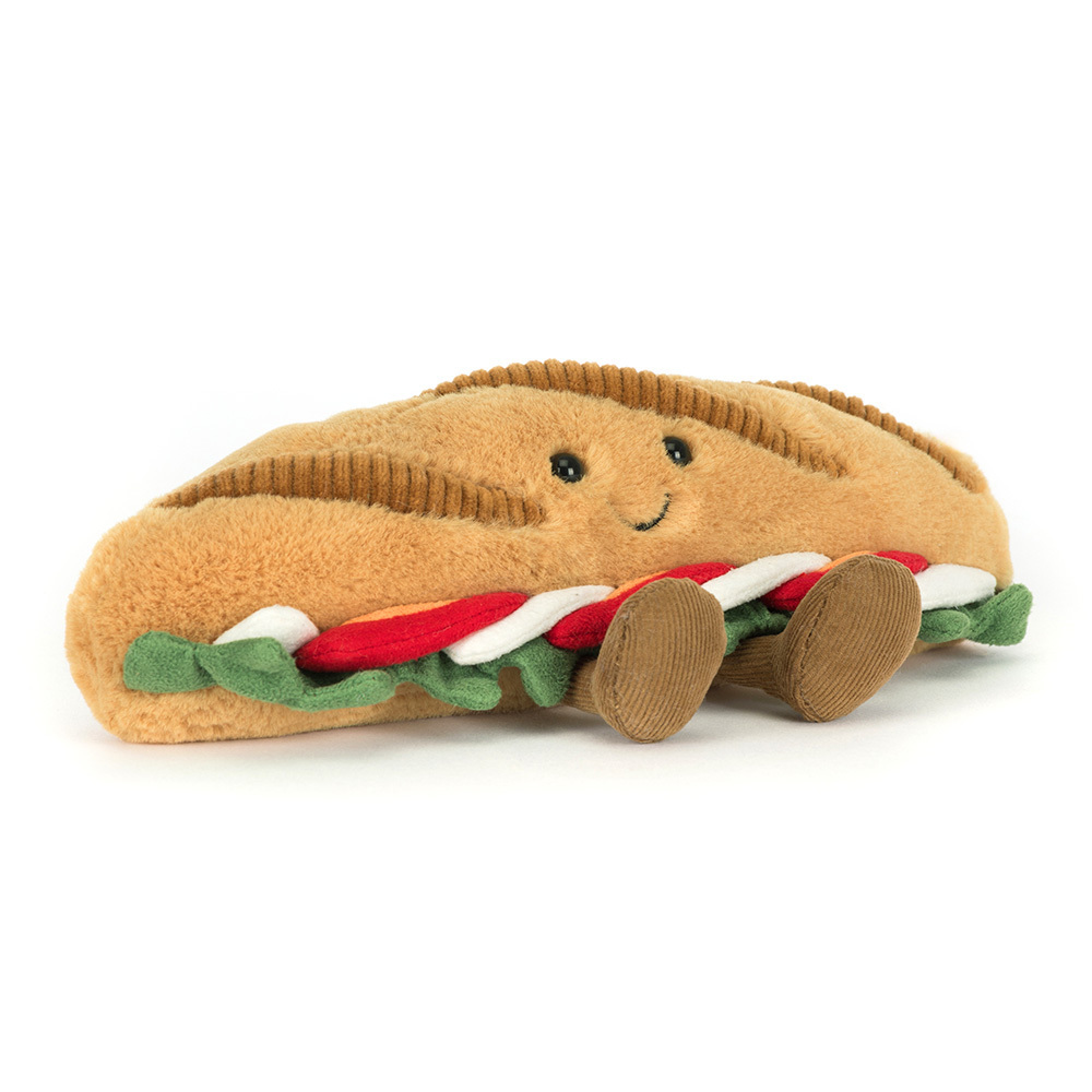 Amuseables Caprese Baguette by Jellycat