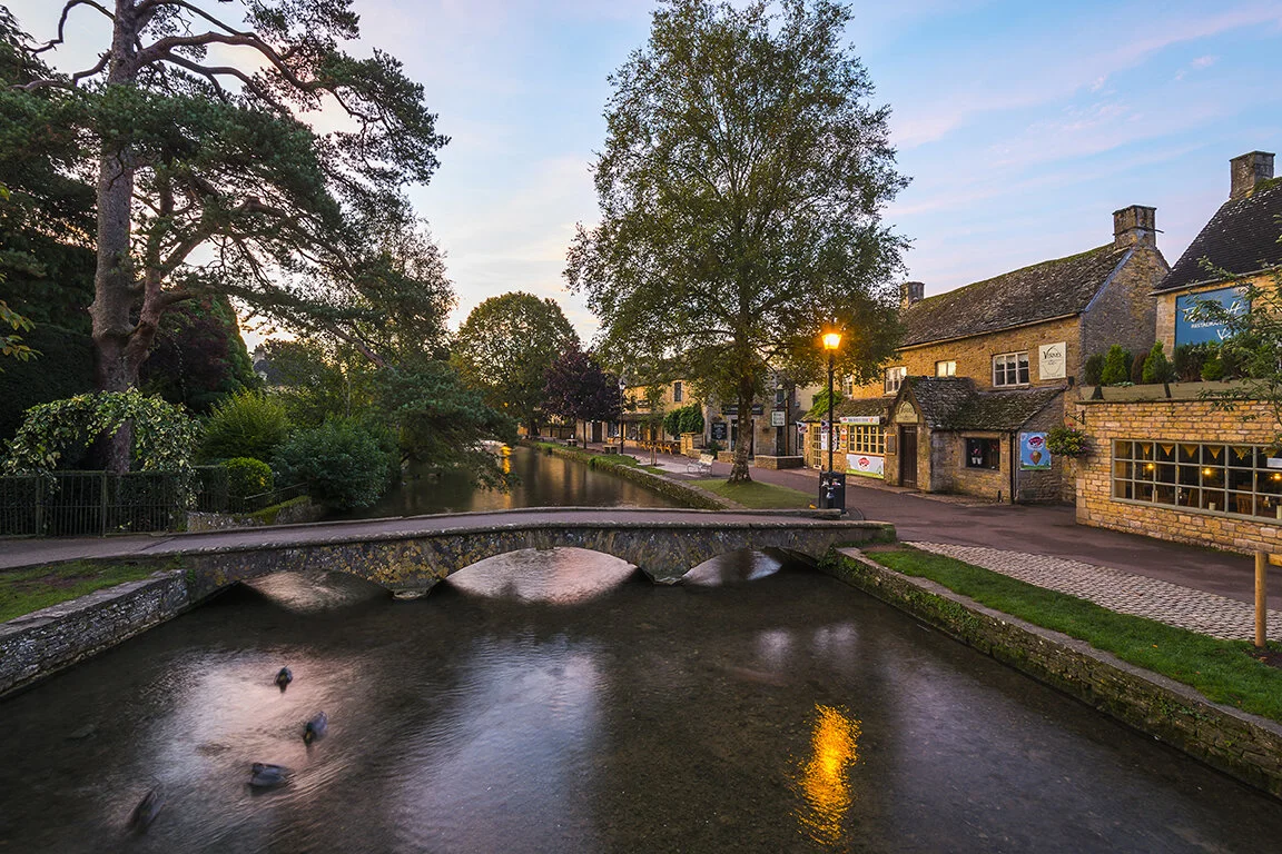Bourton Ducks on the Water