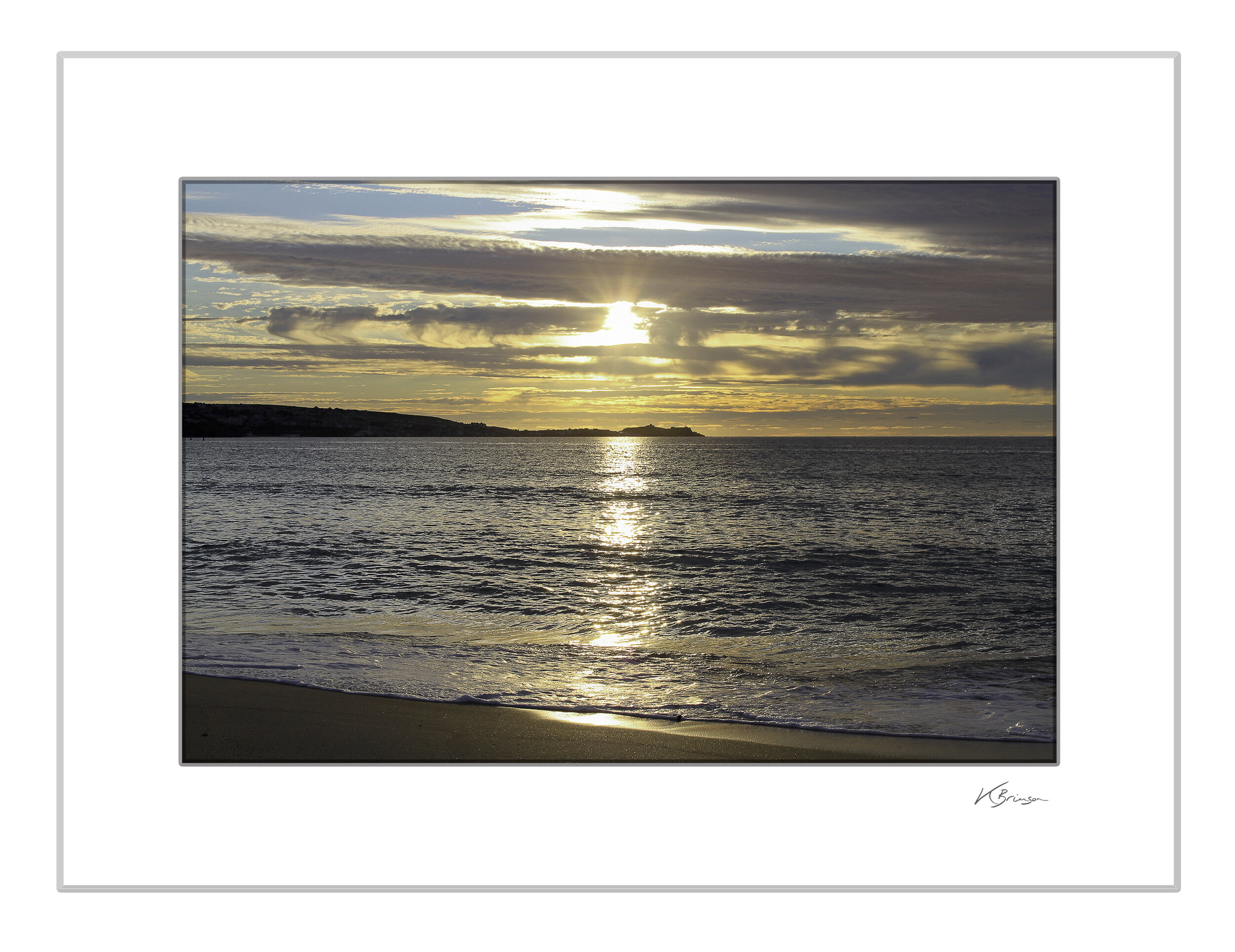 Hayle Sunset Unframed