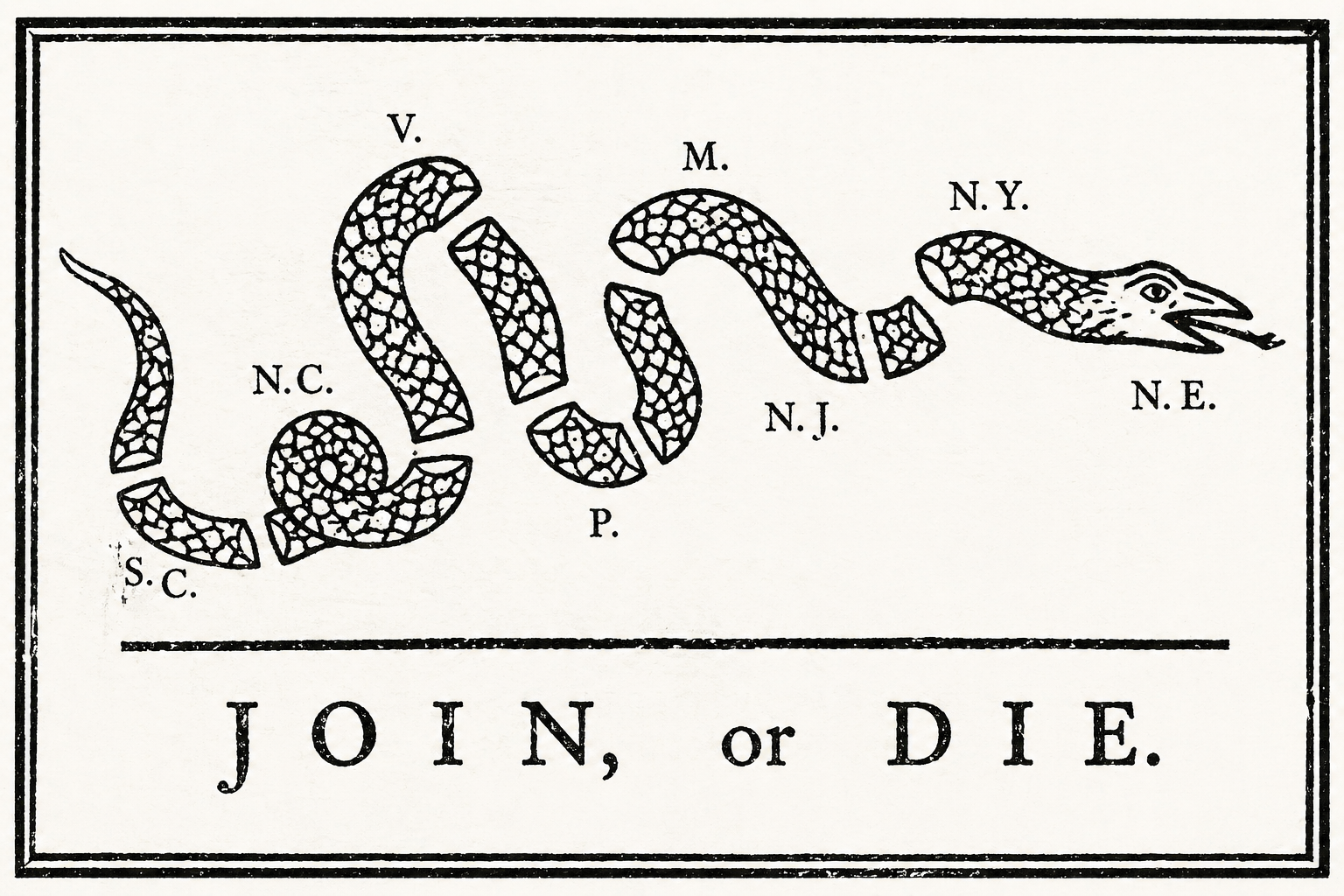 Join, or Die