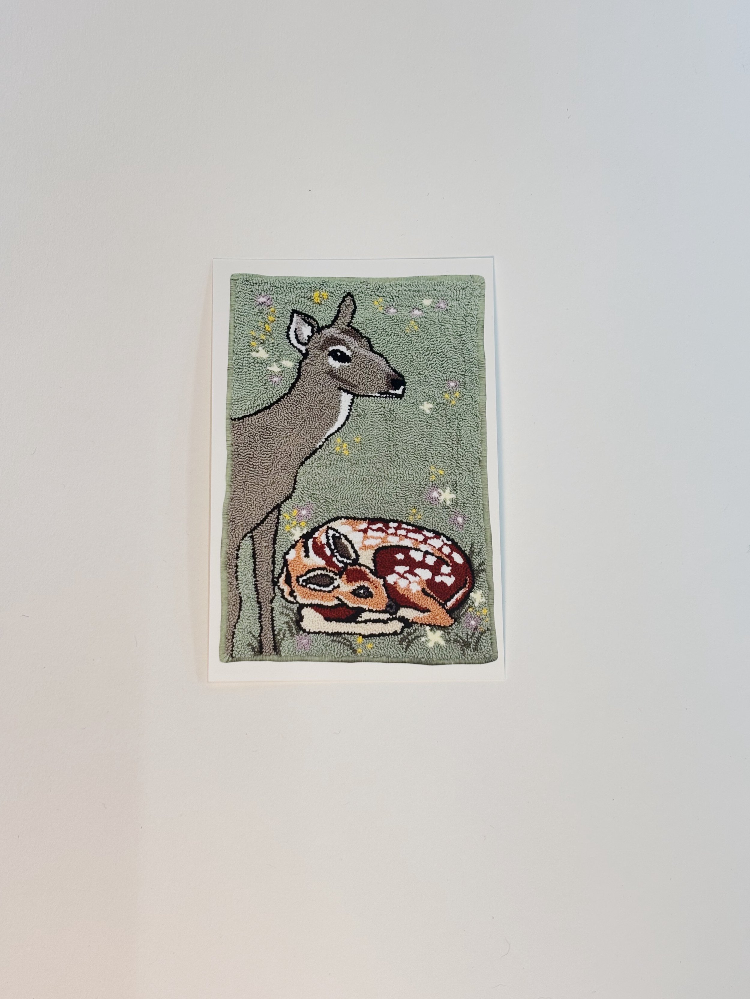 "Doe Keeps an Eye Out" Mini Print