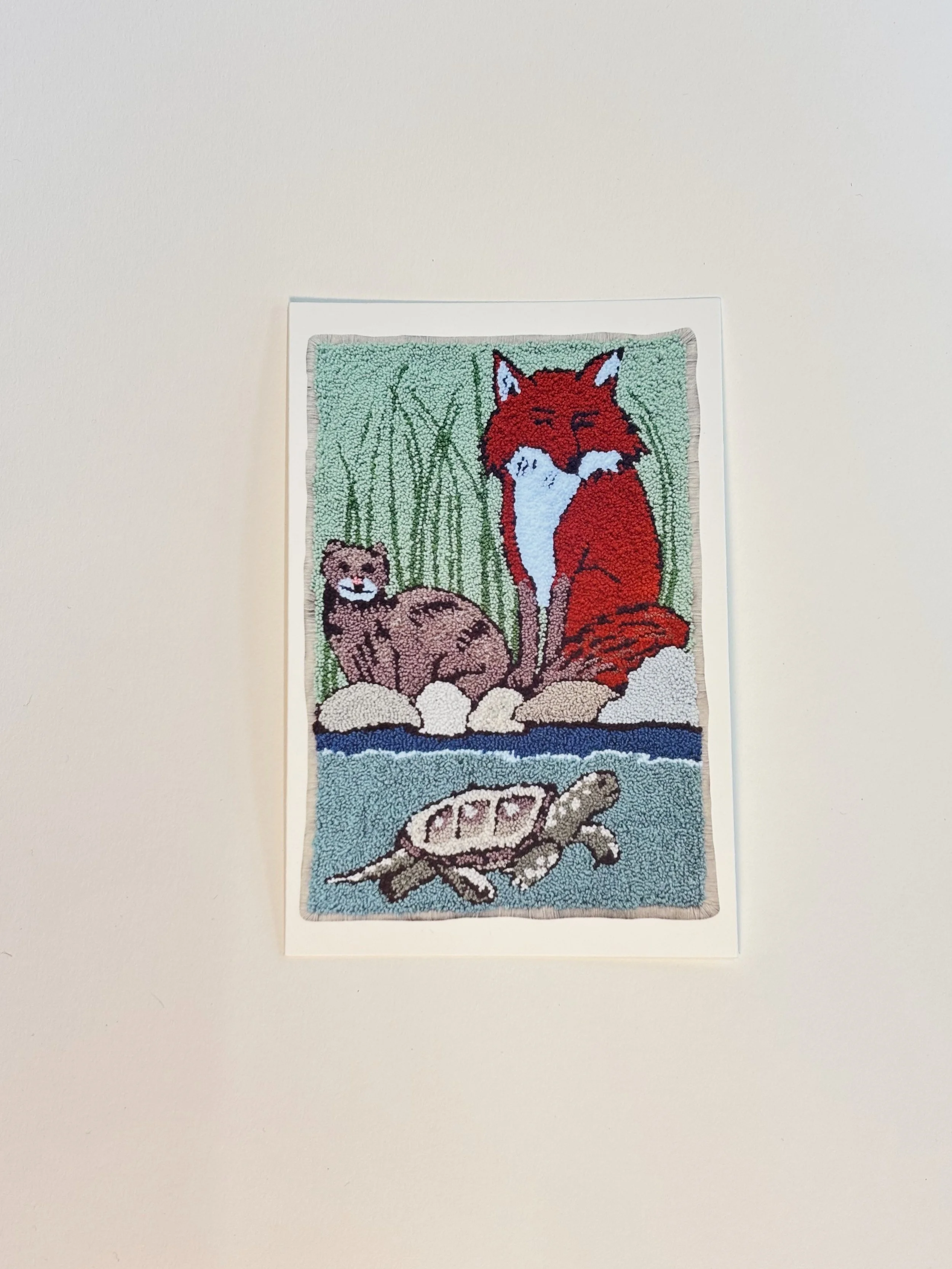 "I Brake for Critters" Mini Print