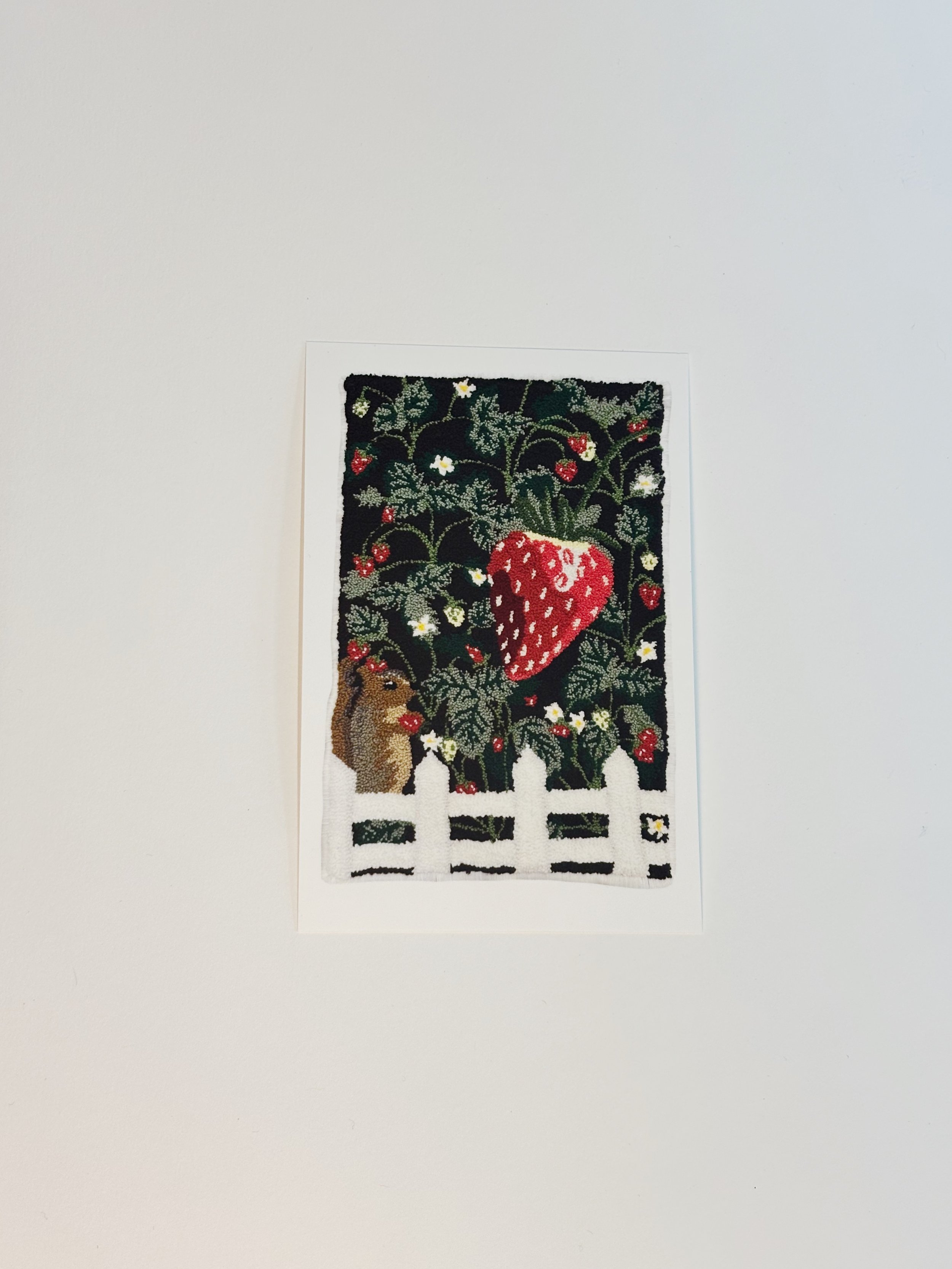 "Strawberry Patch" Mini Print