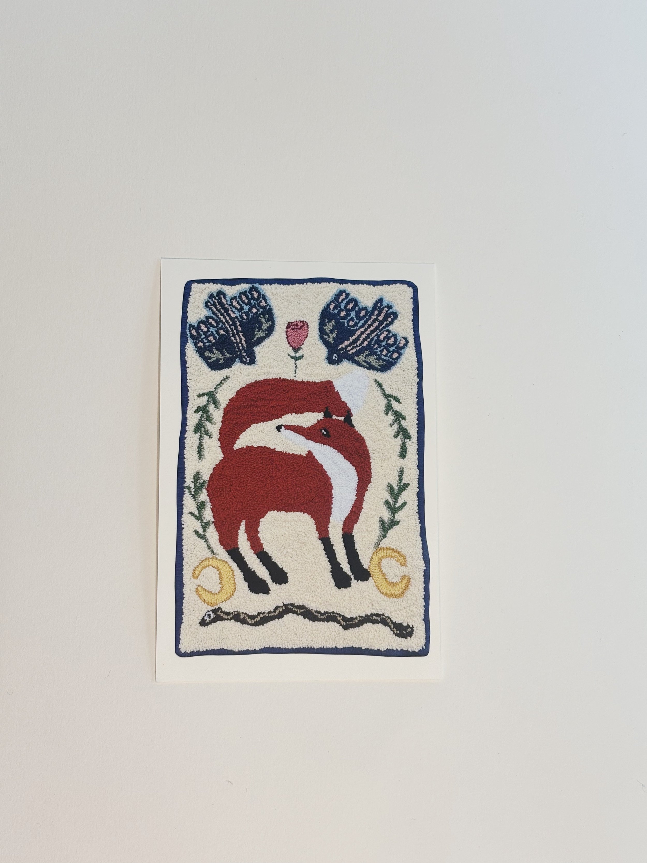 "The Fox Lives Through Me" Mini Print