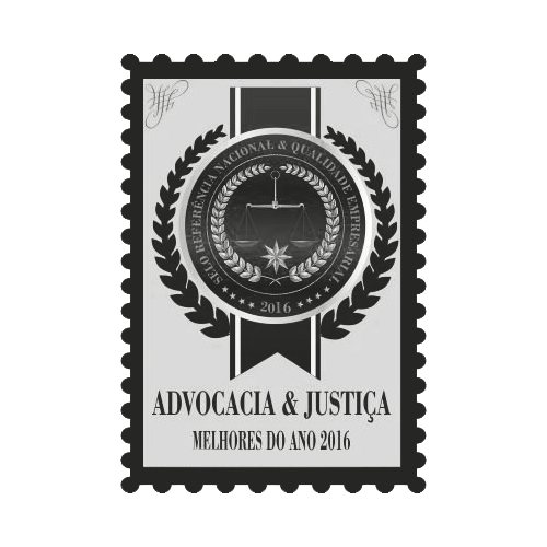 Medalha & Selo Referencia Nacional 2016 - Justiça & Advocacia
