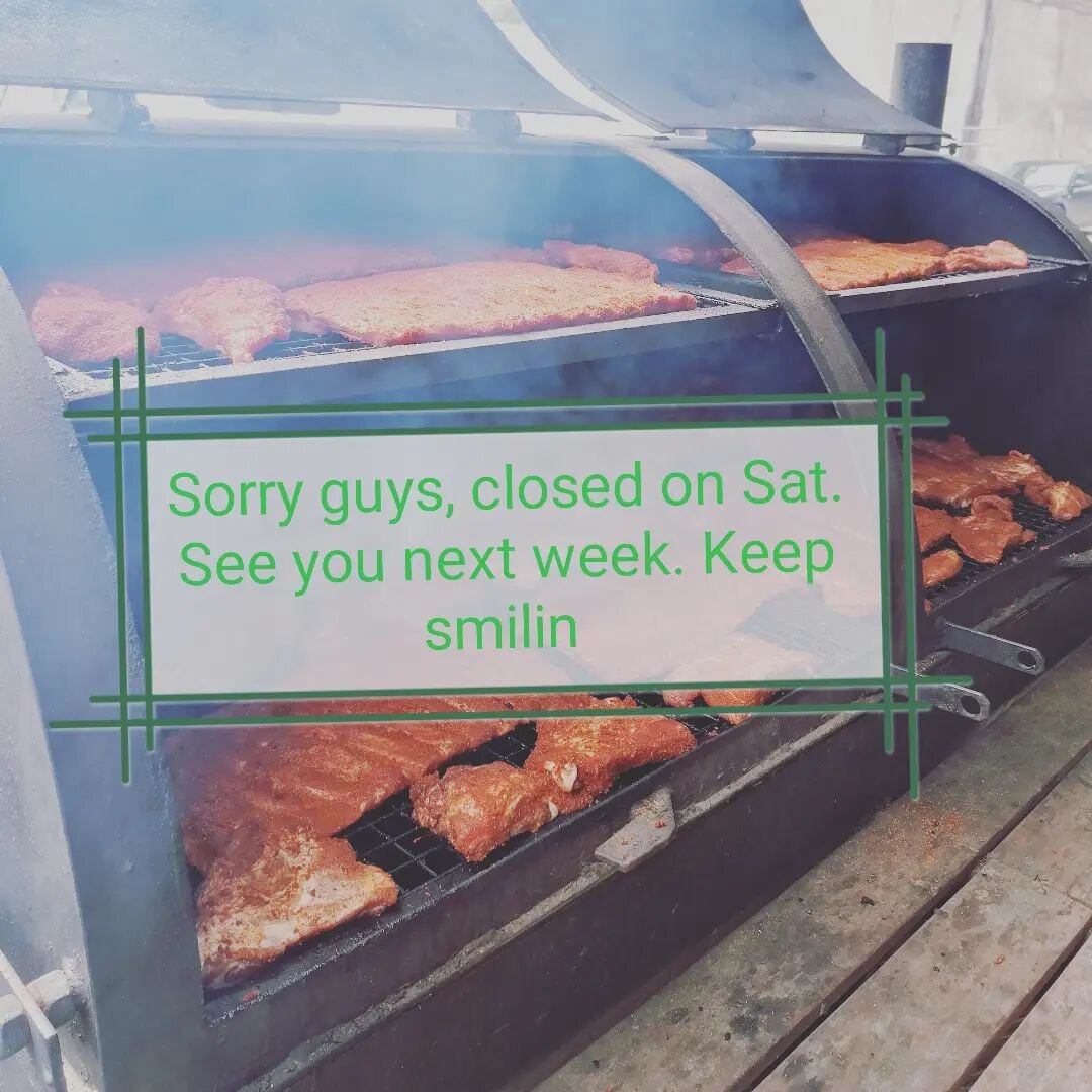 Closed on Saturday the 11th. It's a massive week for The Aussie Smoker and unfortunately this means we cannot open BBQ HQ. See you next week.