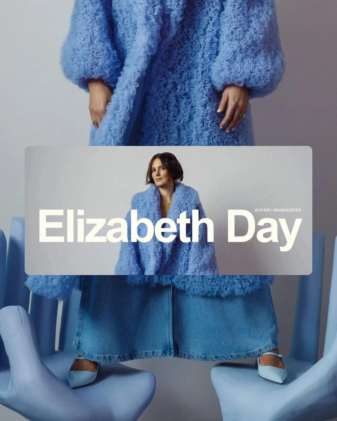 A black and white photo of a woman with short dark hair, wearing a light-colored sweater and hoop earrings, looking slightly to her left.