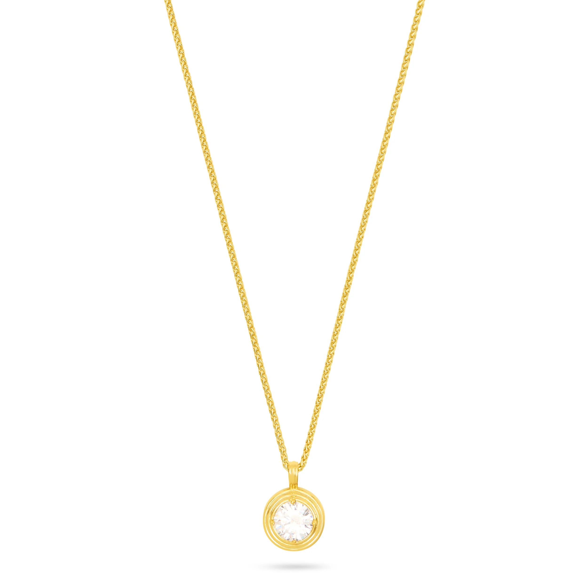 Shop The Talis Chains Halo Pendant Necklace