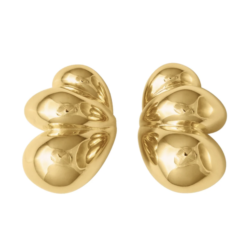 Gold Butterfly Earrings