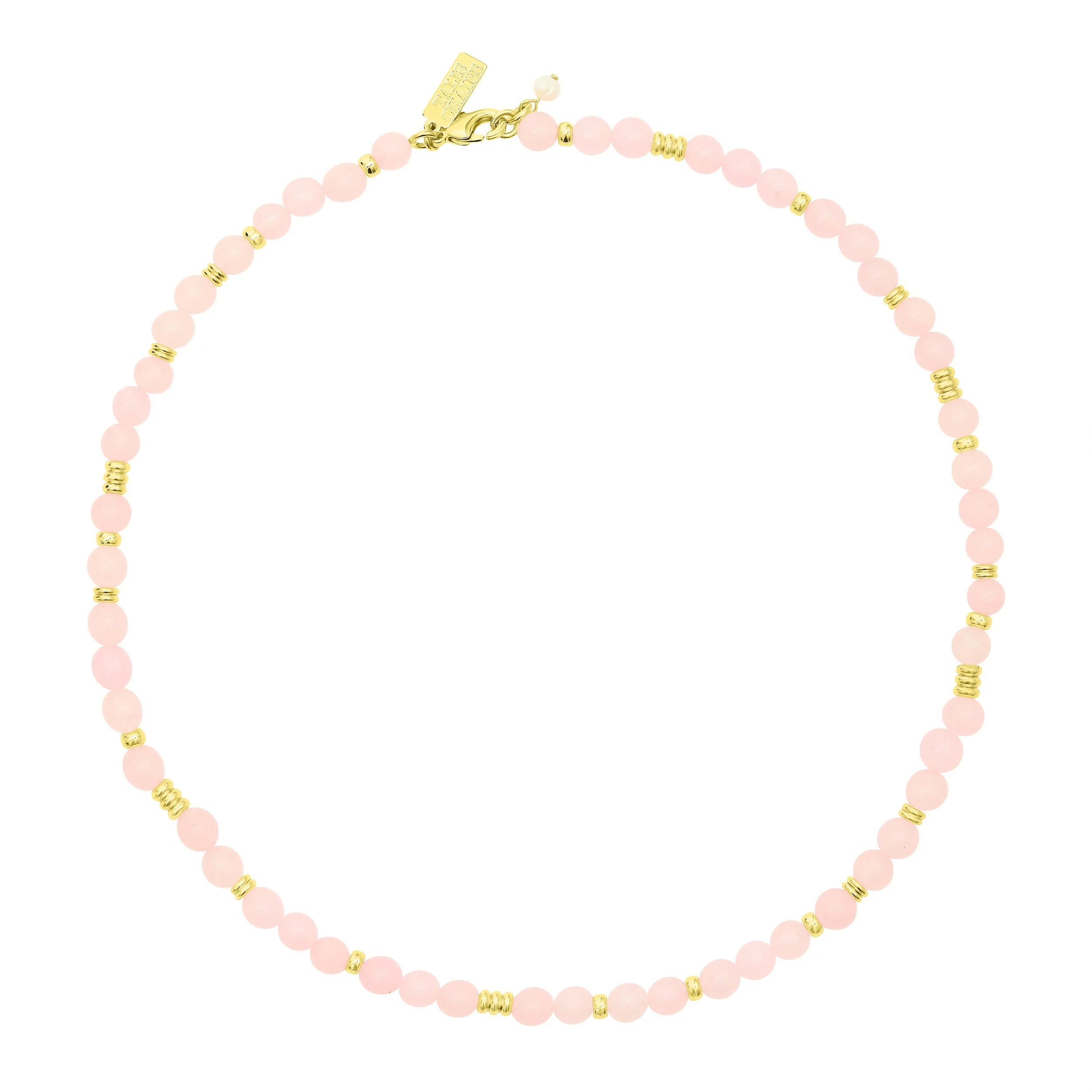 Jaipur Choker- Rose Quartz