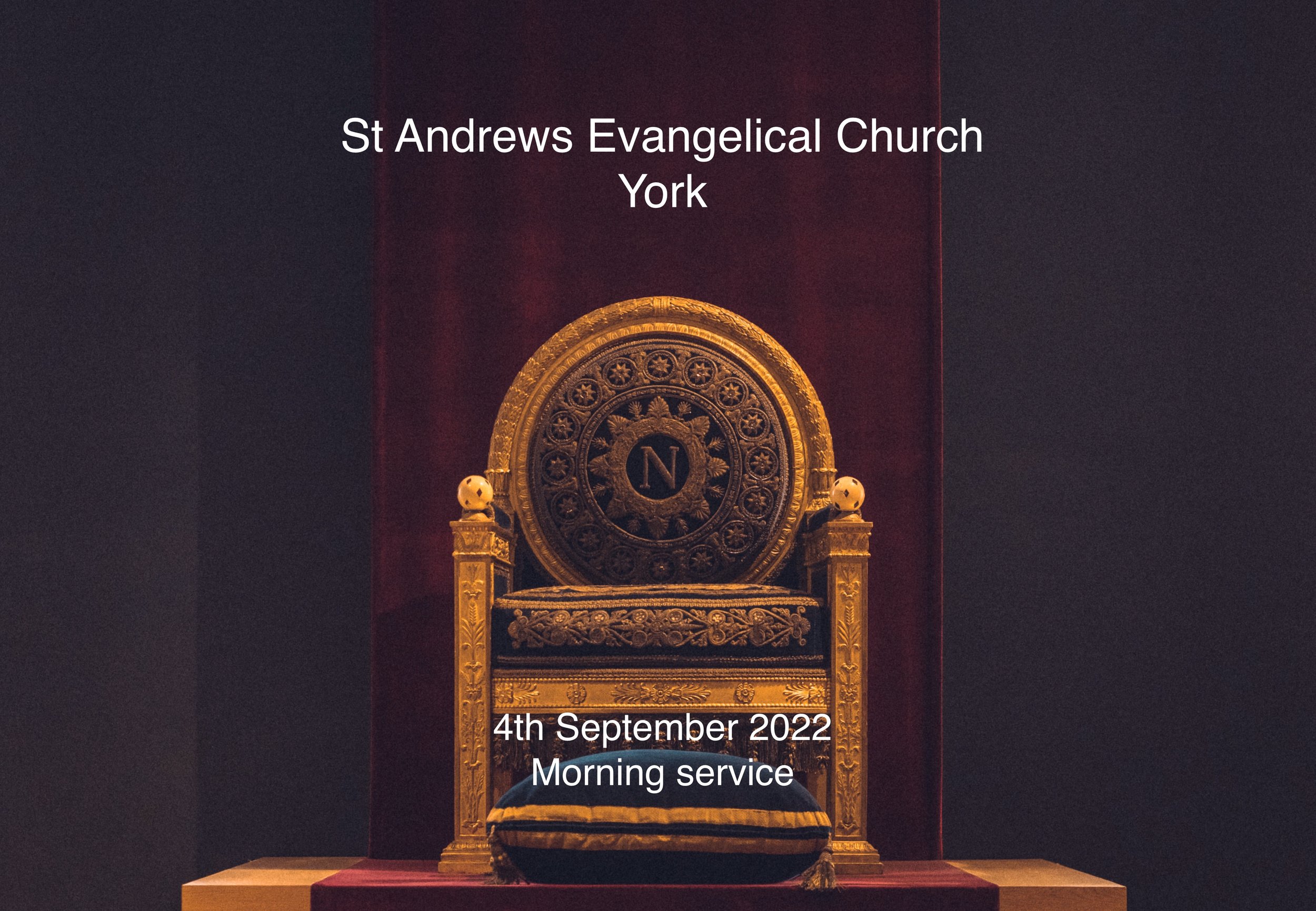 Andrew Coleclough: Morning service