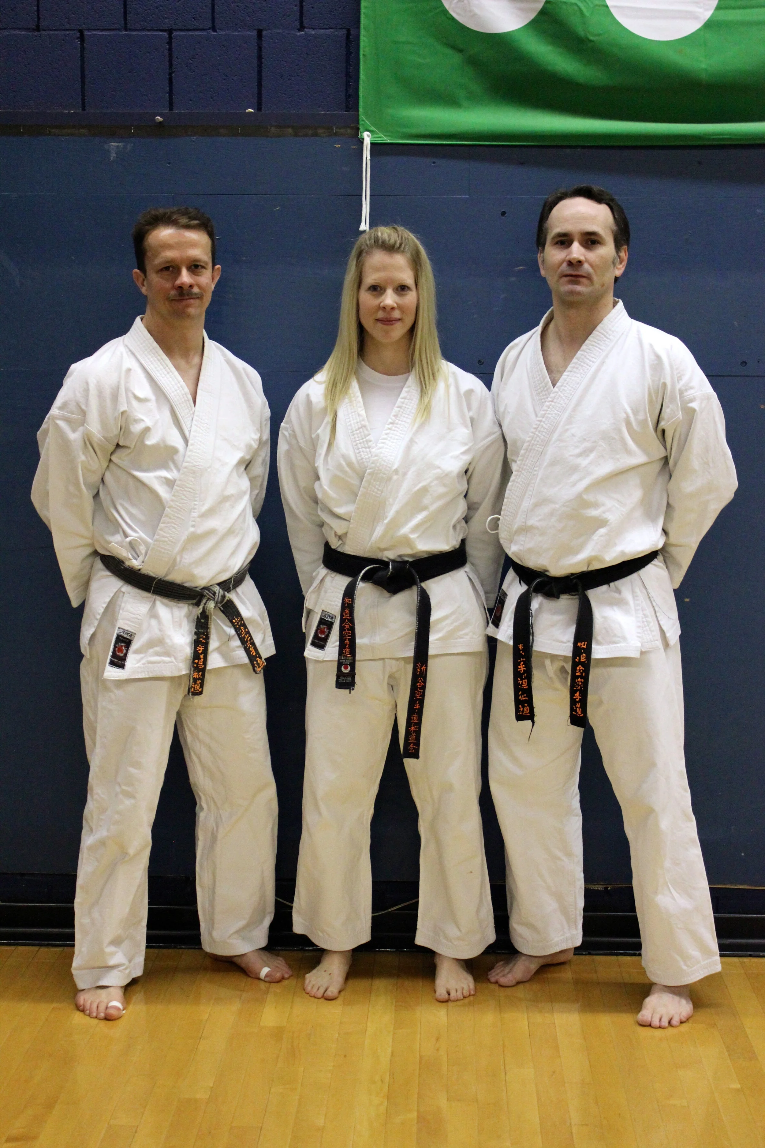 Sensei Jim and Sensei Craig (Sensei Kelsey's instructors)