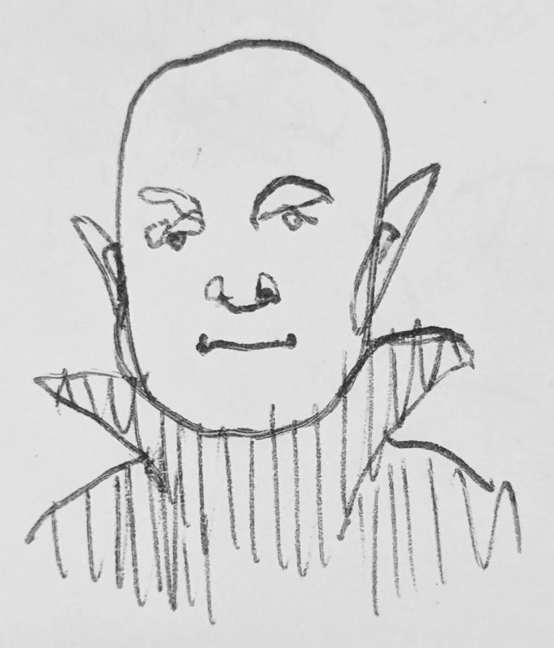 Friendly vampire.