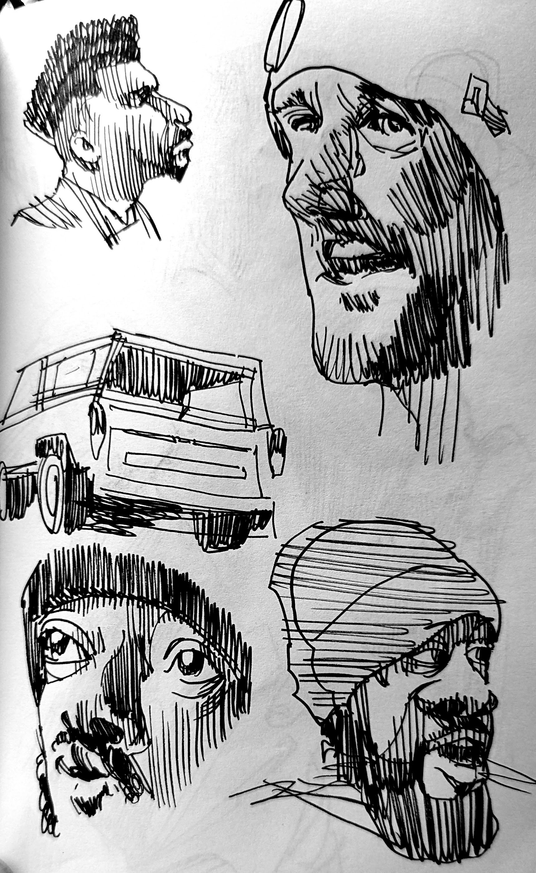 Big Man Faces
