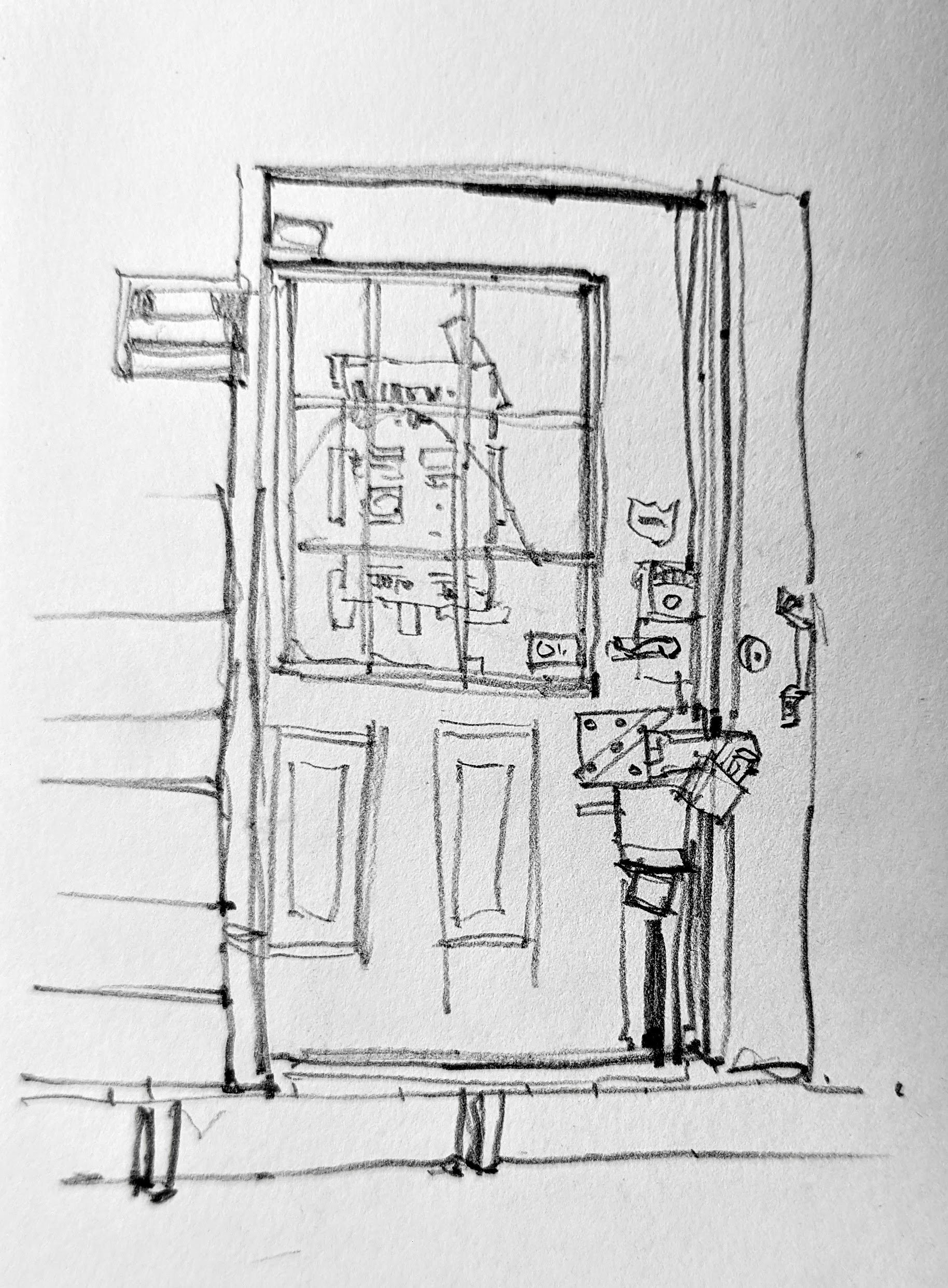 Complicated door