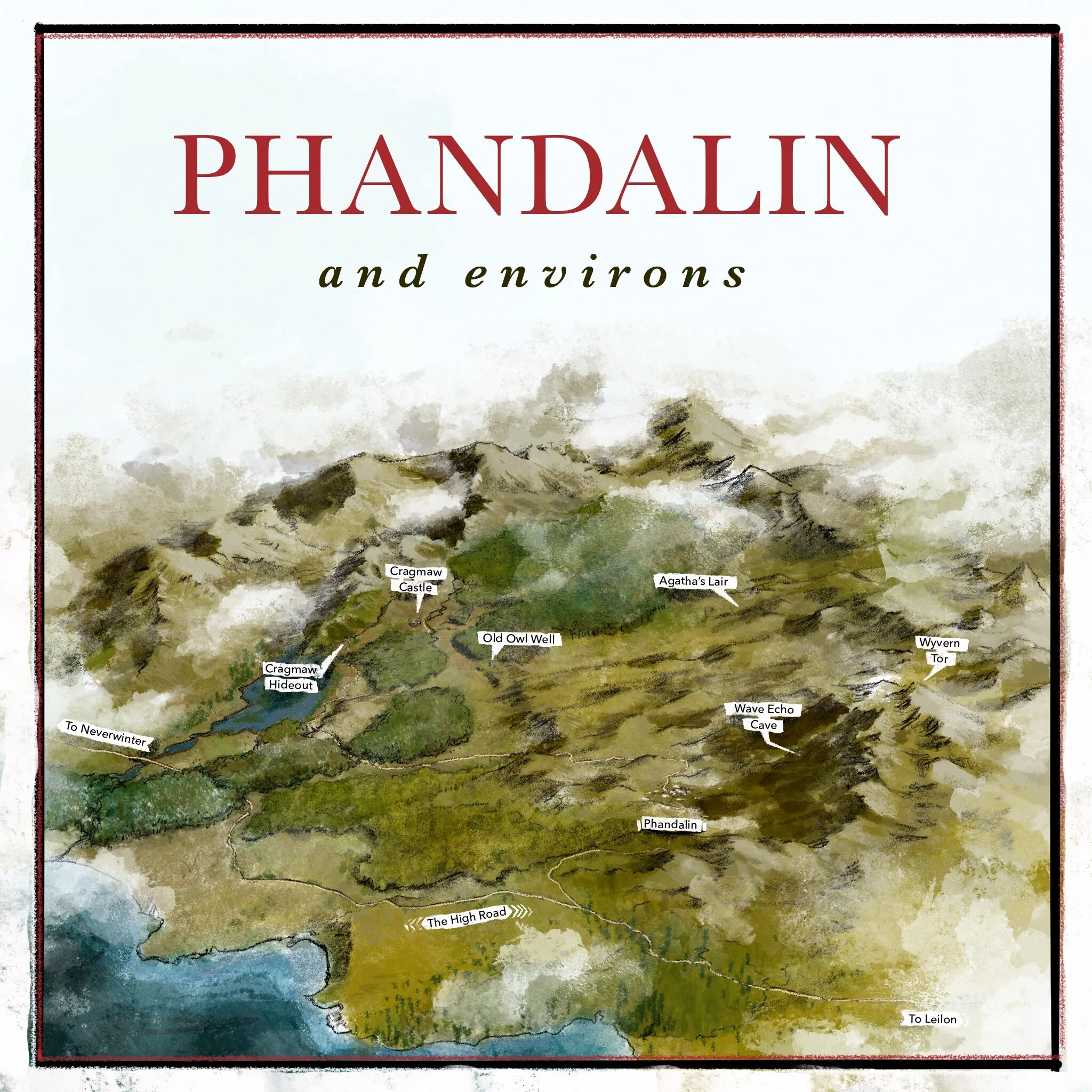  Phandalin Area (Lost Mine of Phandalin)