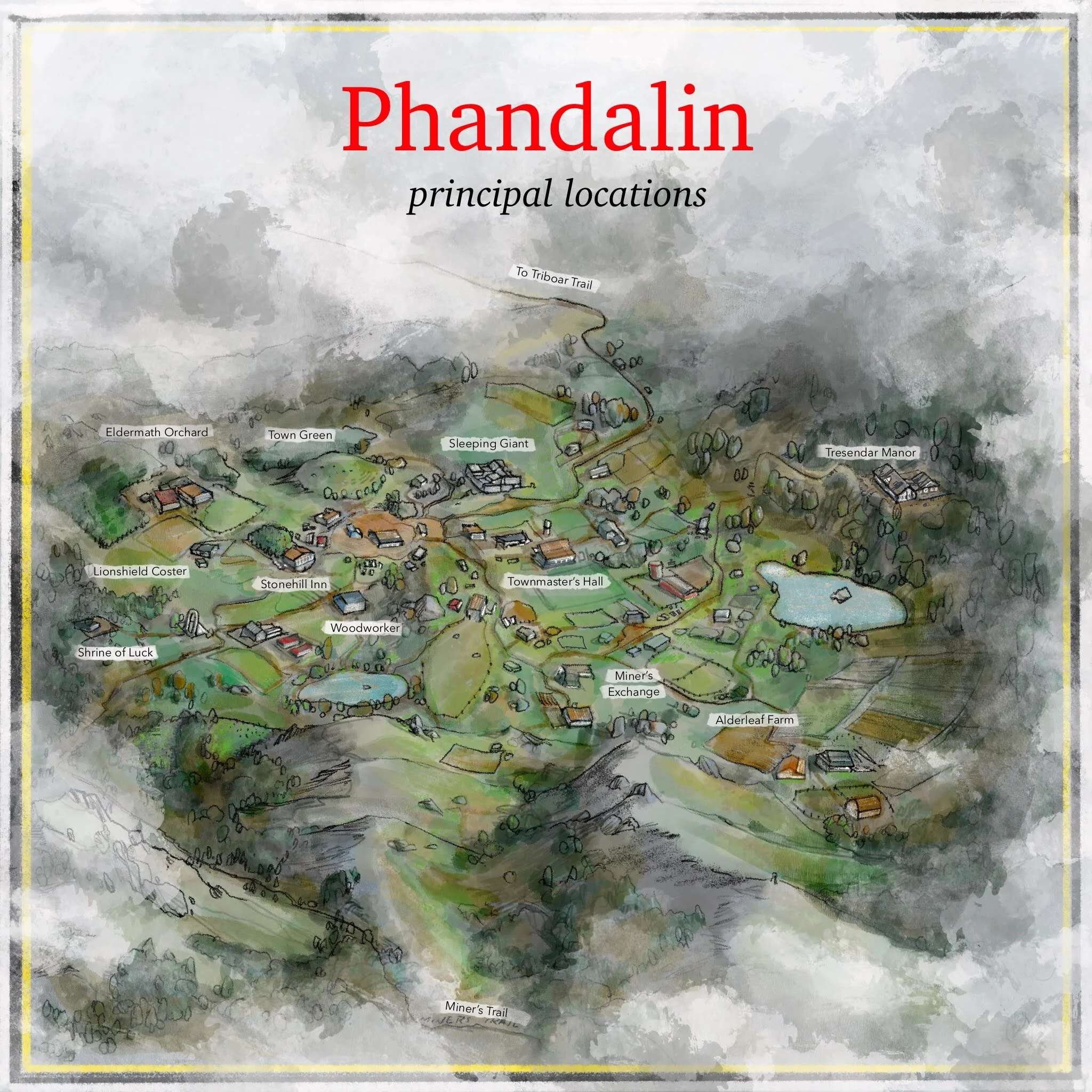 Phandalin Locations (Lost Mine of Phandalin)
