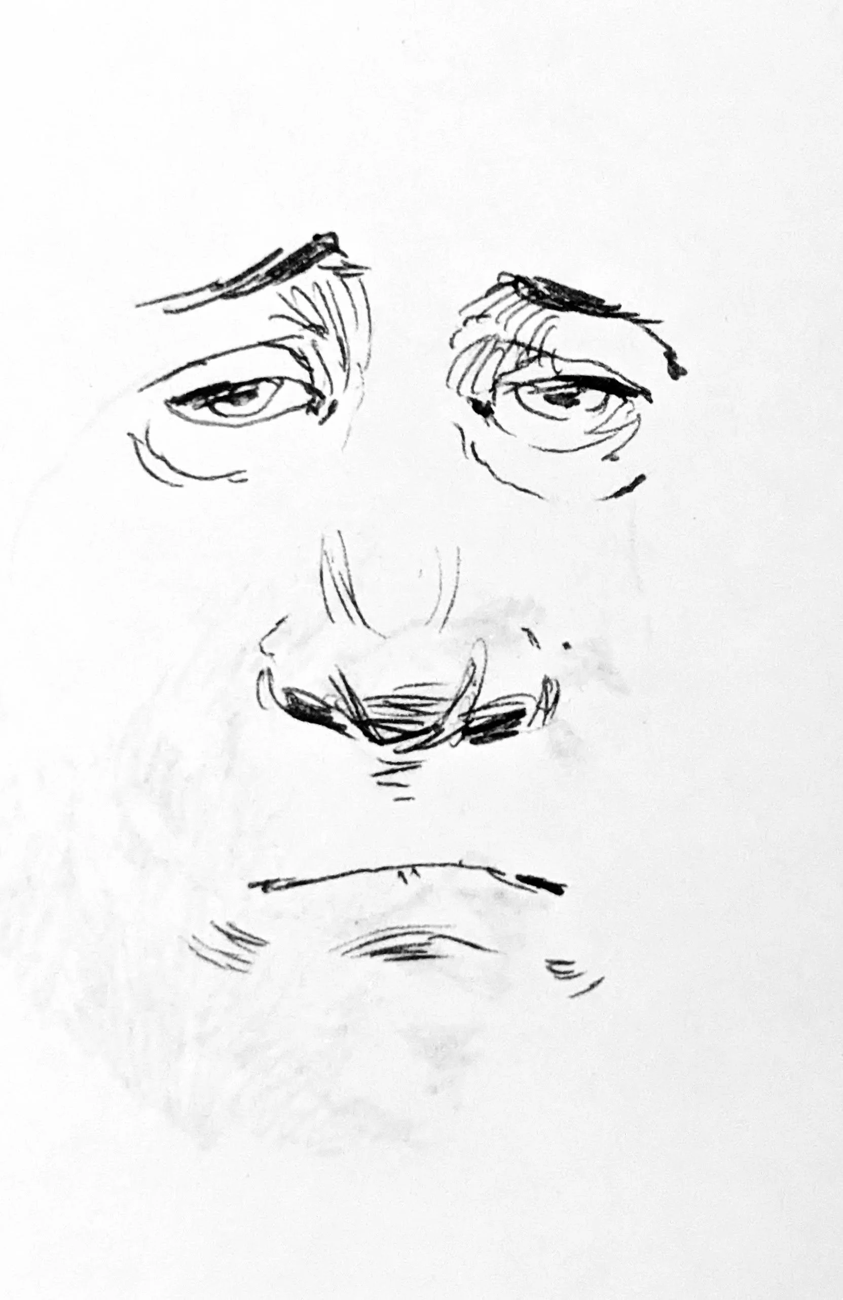 Disappointed face