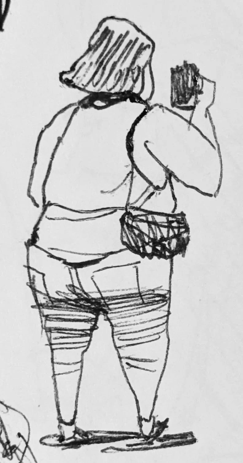 Small feet make big butts.