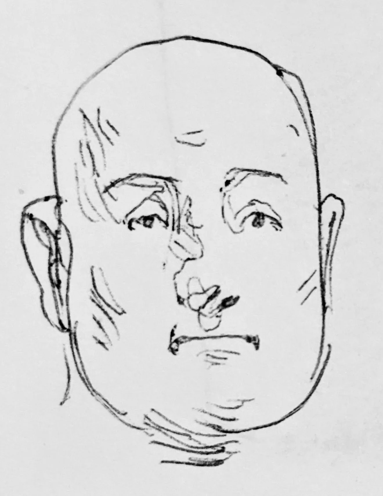A simple, kind face.