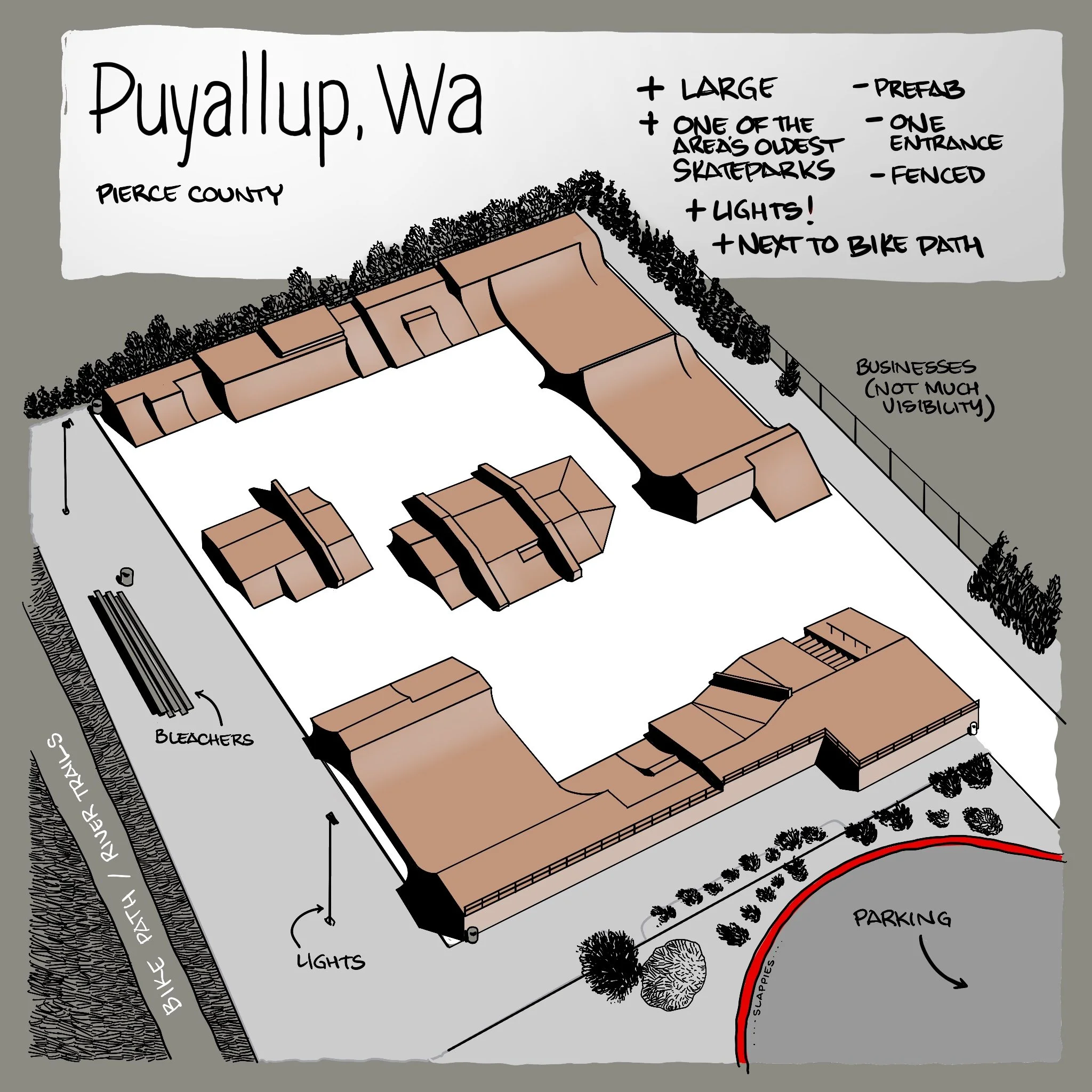 Puyallup, WA Skatepark