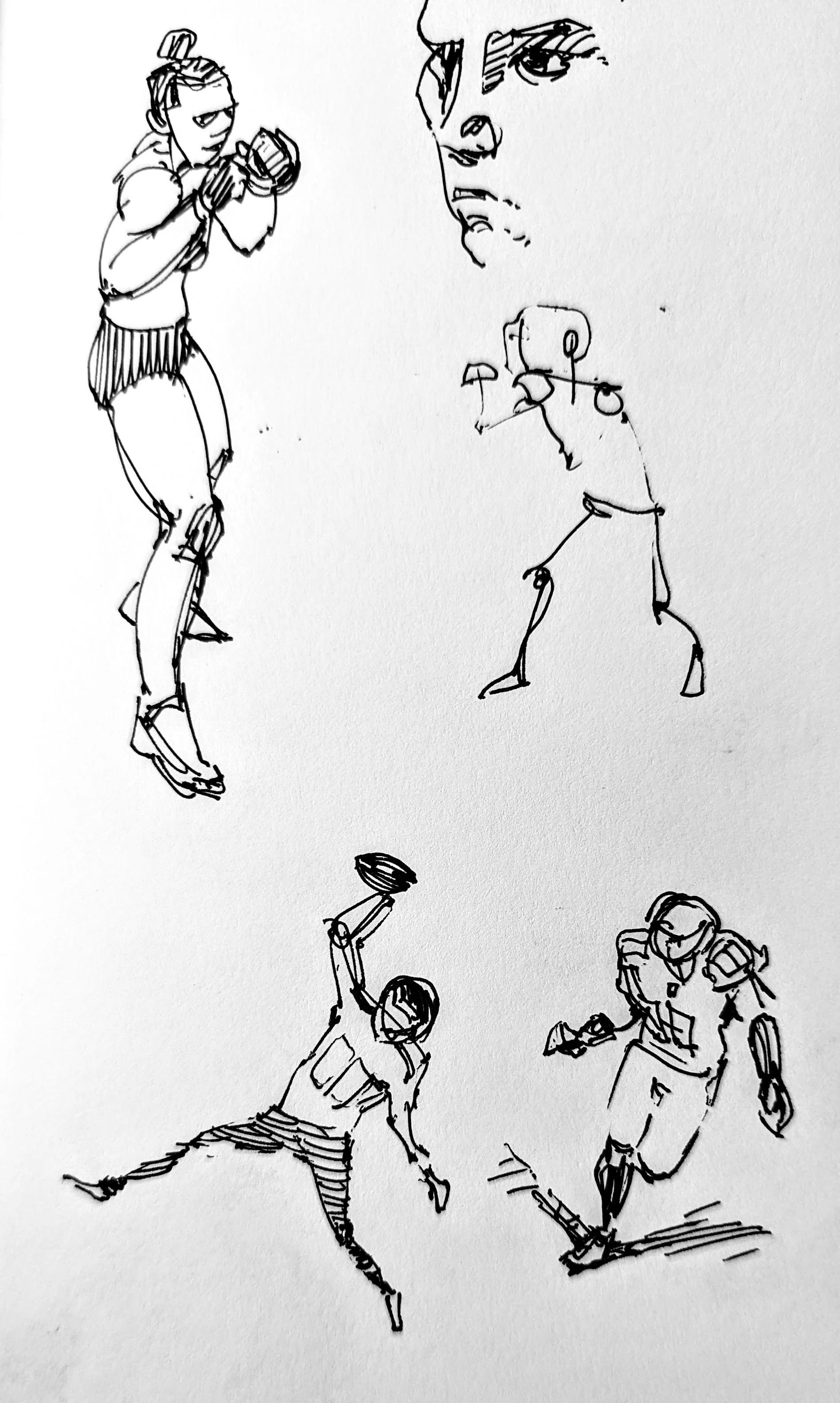Sports gestures