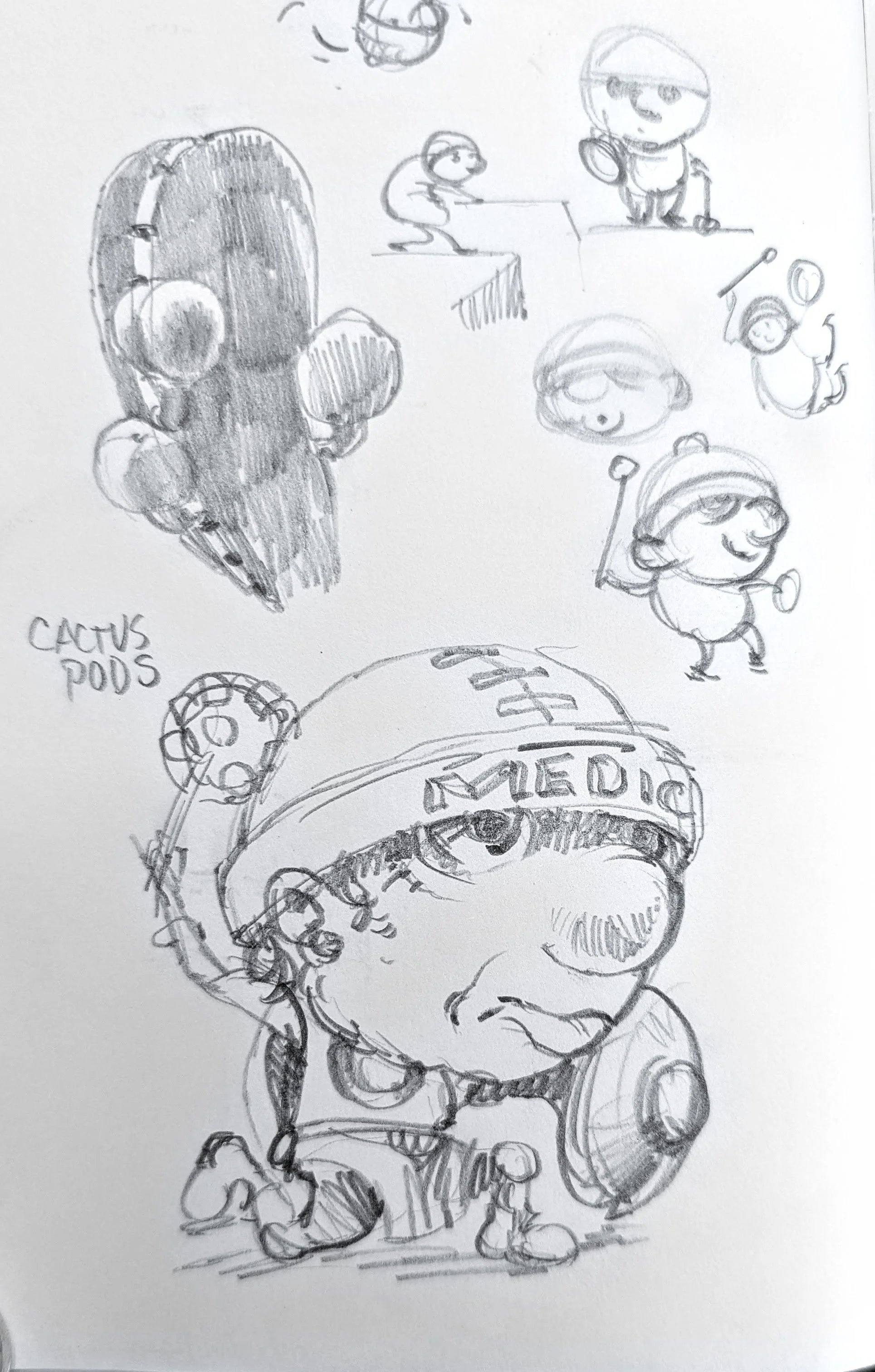 Little round character