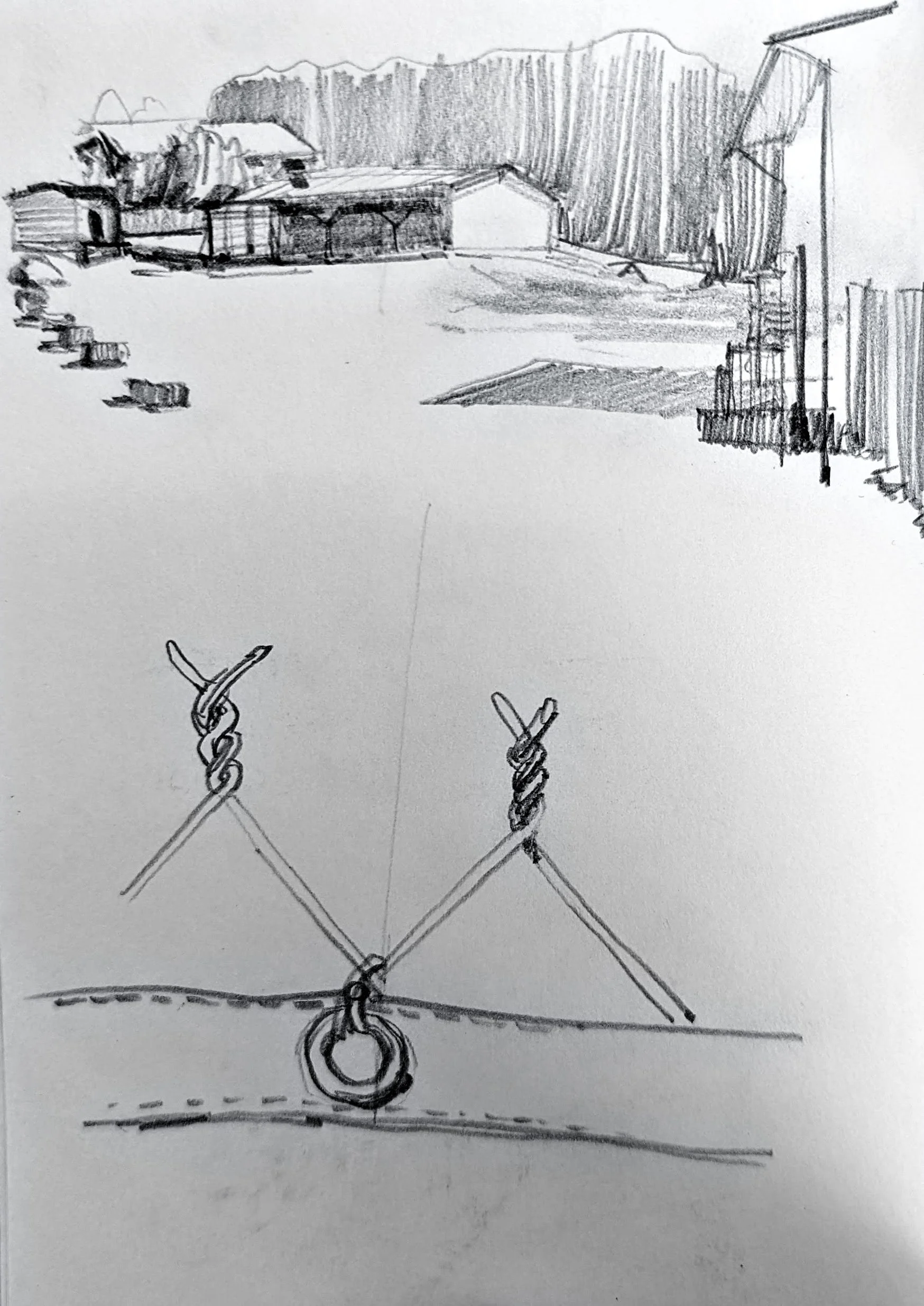 Blacksmith and fence bits