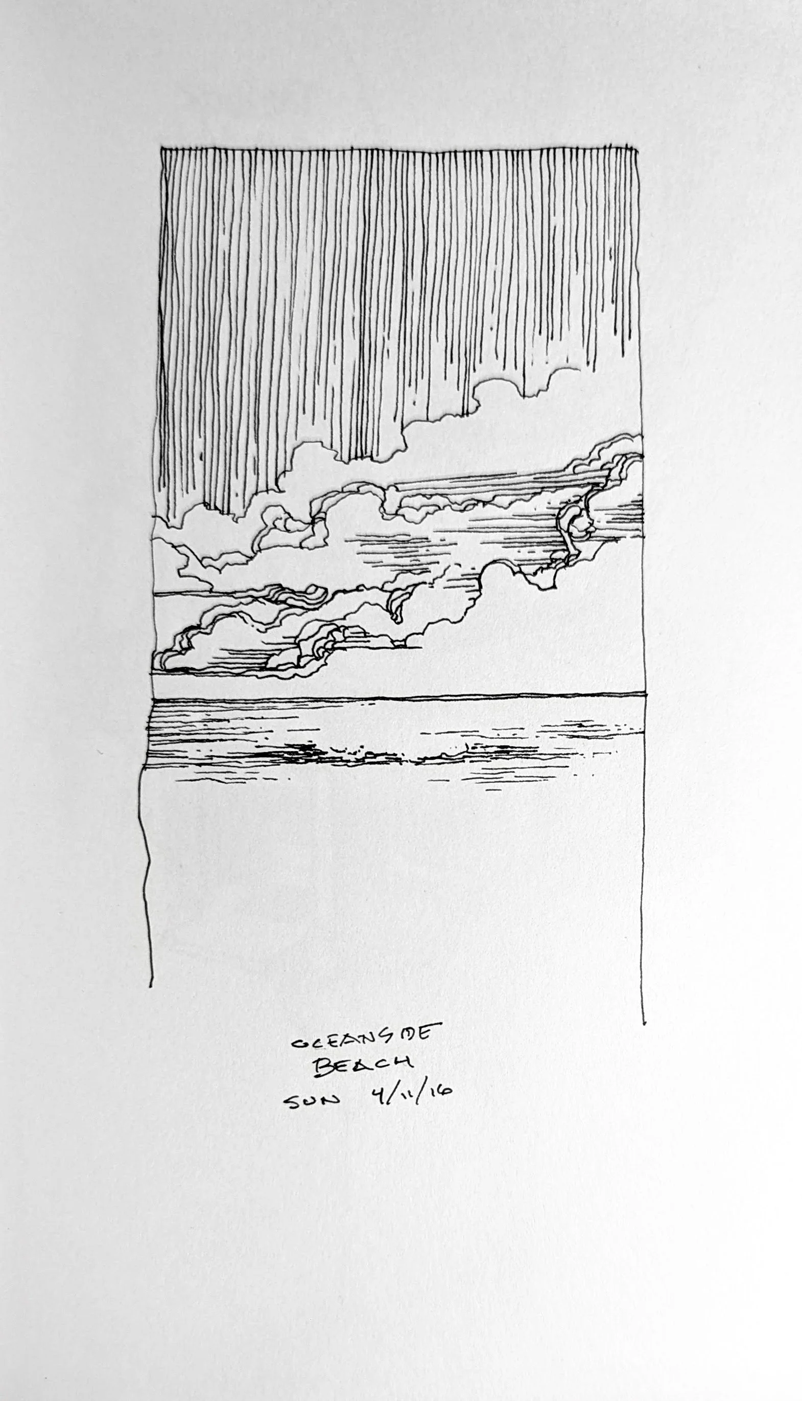 Ocean sky