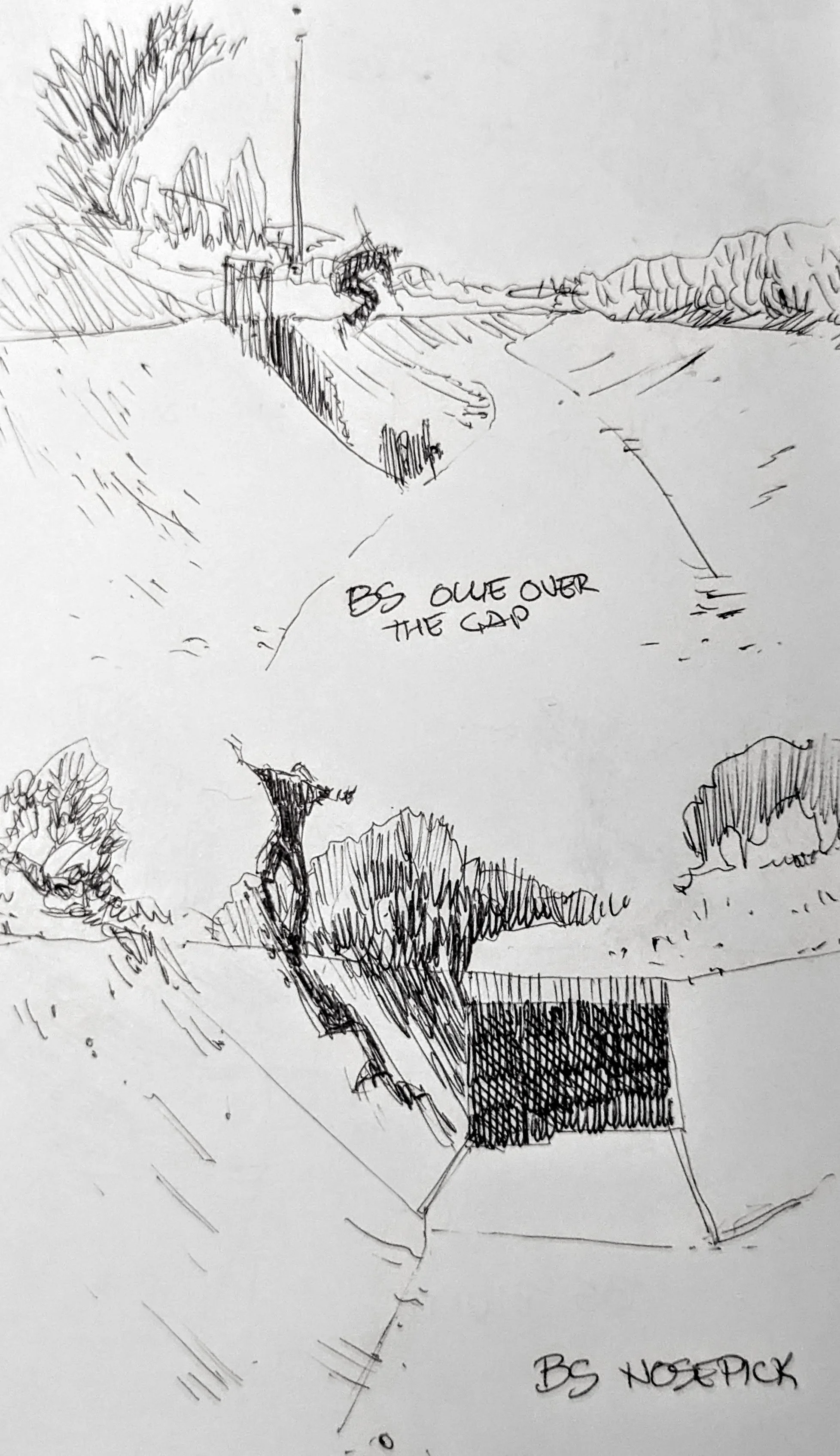 Ditch skating