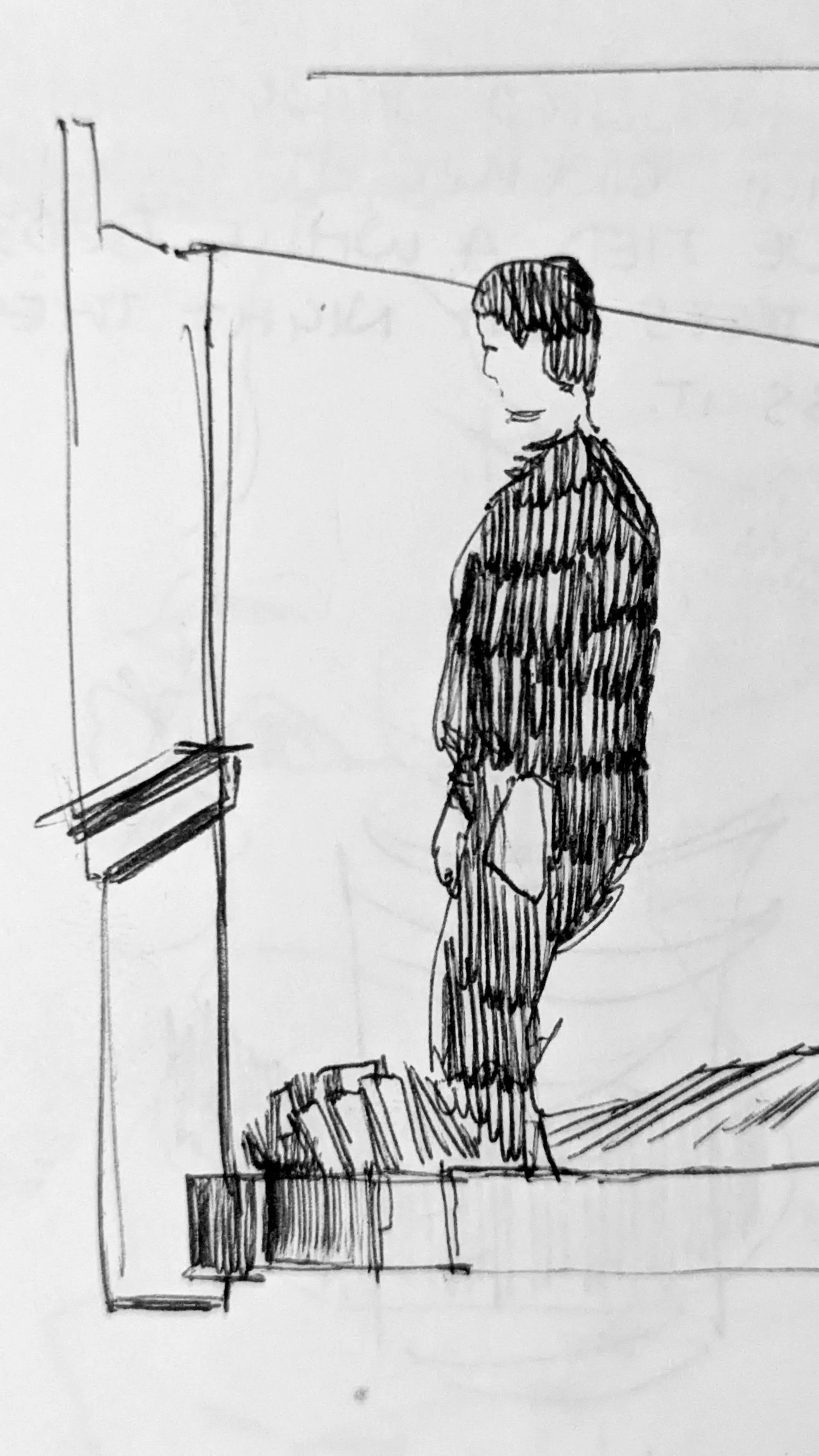 Considering the stairs