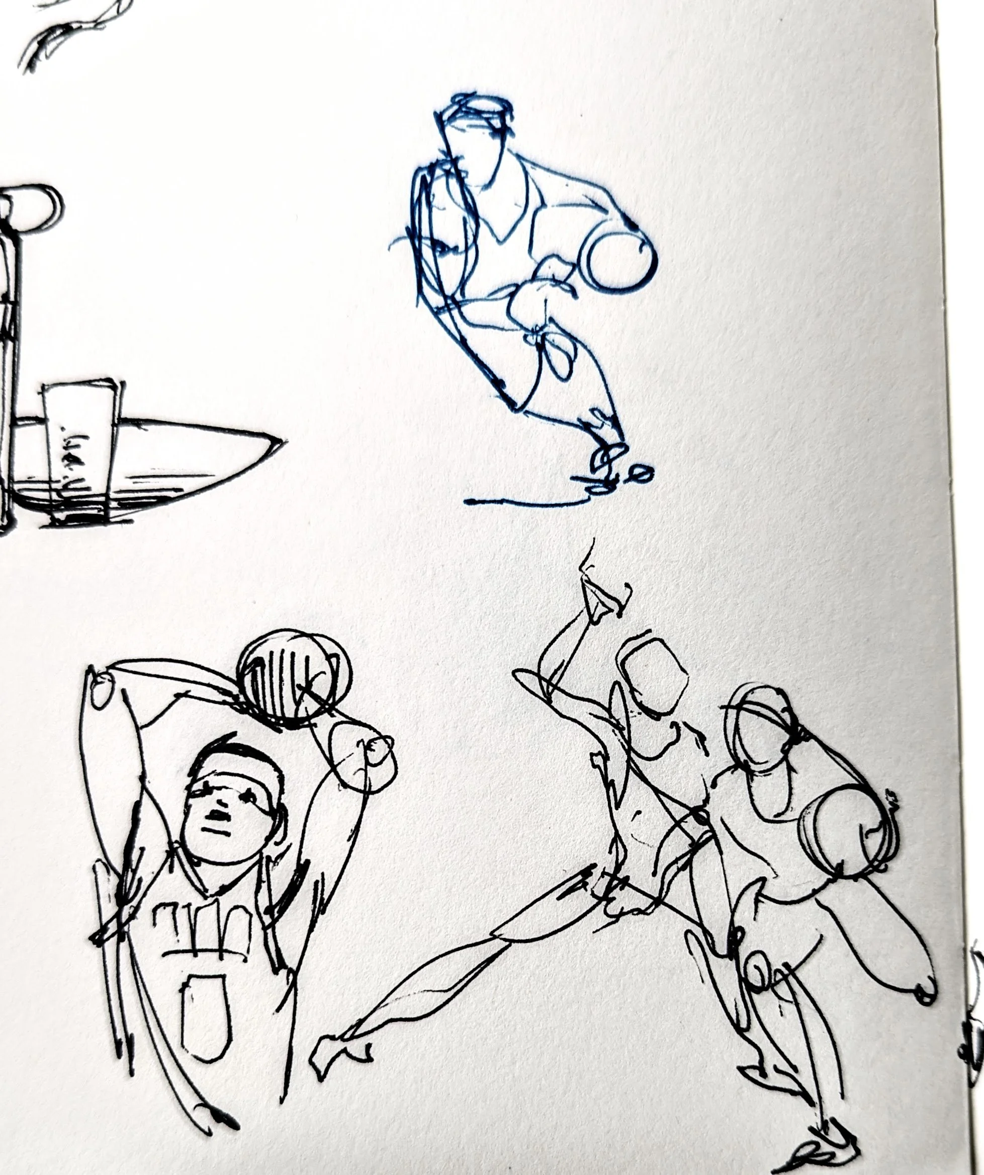 Basketball gestures