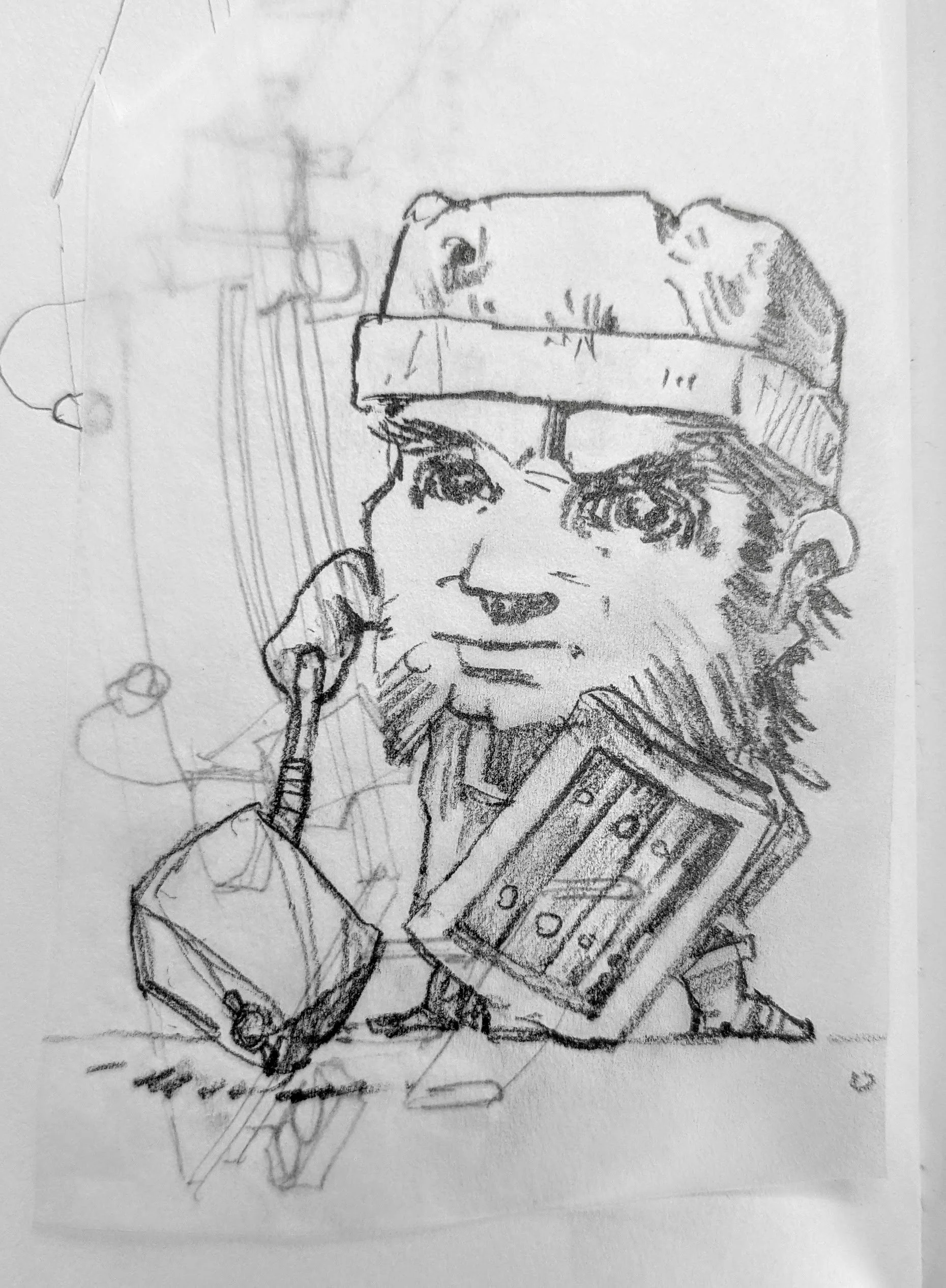 Square character
